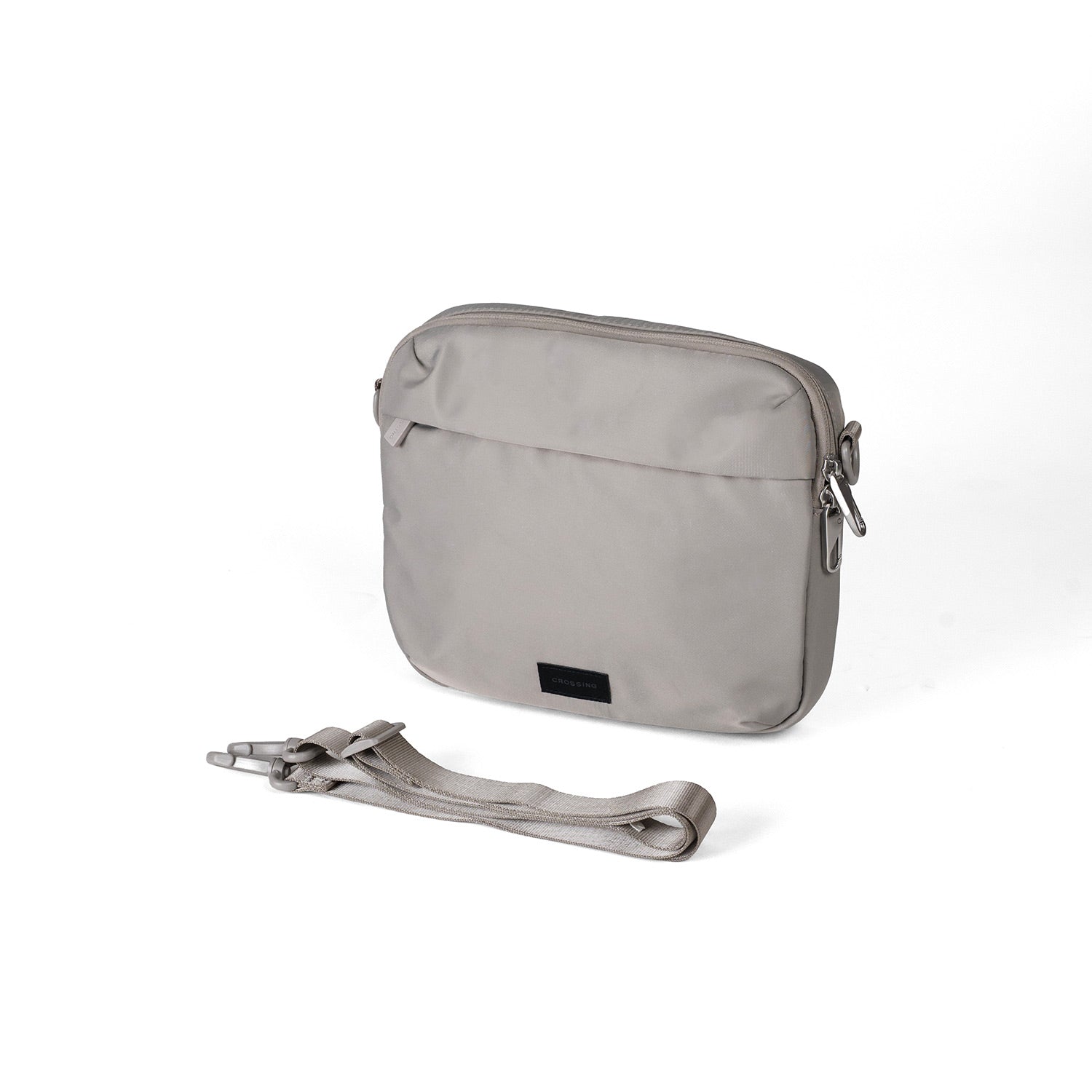 Crossing Anti-Theft RFID Crossbody Bag 4L - Grey