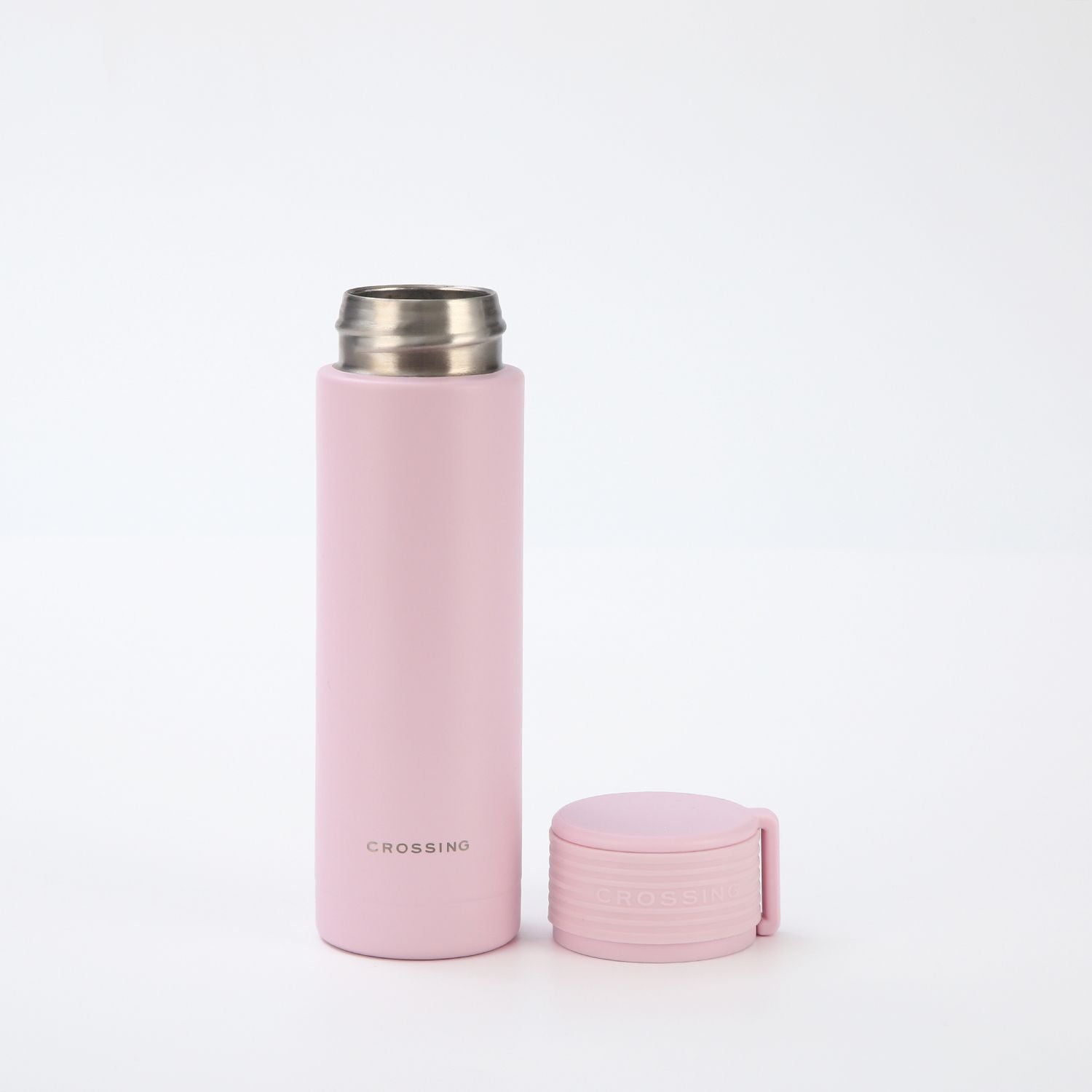Crossing Compact Slim Insulated S/S Bottle 180ml - Blush Pink