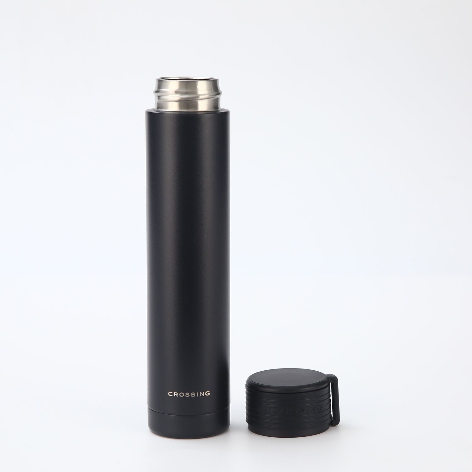 Crossing Compact Slim Insulated S/S Bottle 250ml - Black