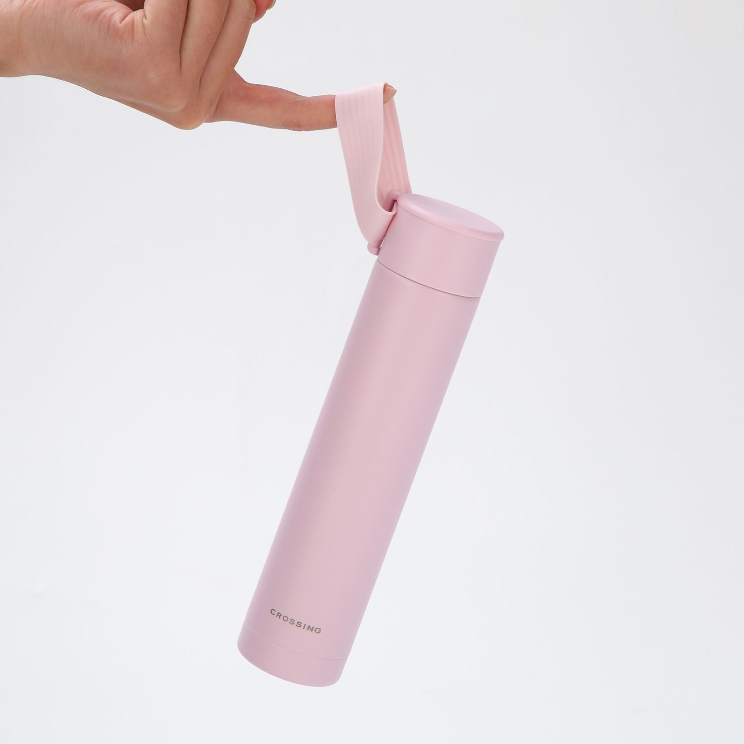 Crossing Compact Slim Insulated S/S Bottle 250ml - Blush Pink