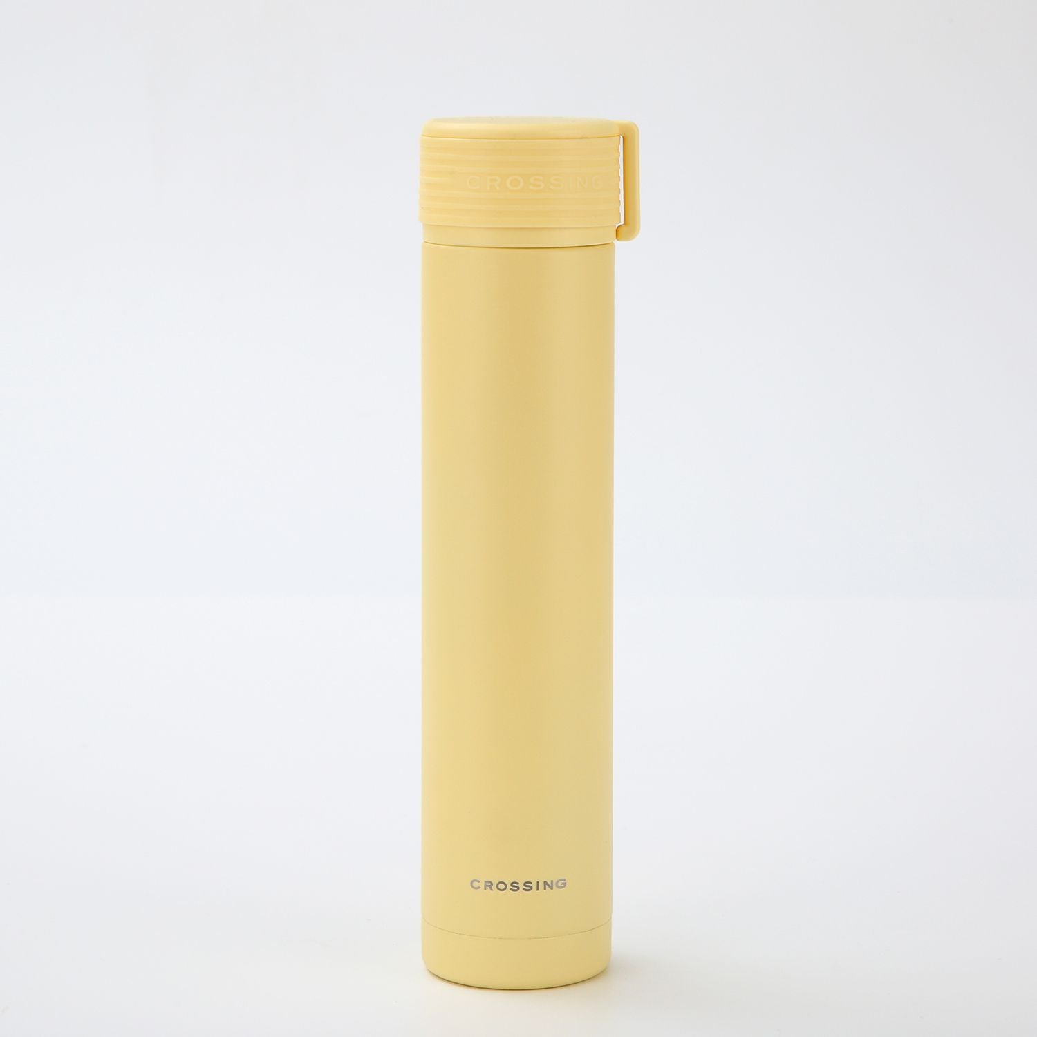 Crossing Compact Slim Insulated S/S Bottle 250ml - Butter Yellow