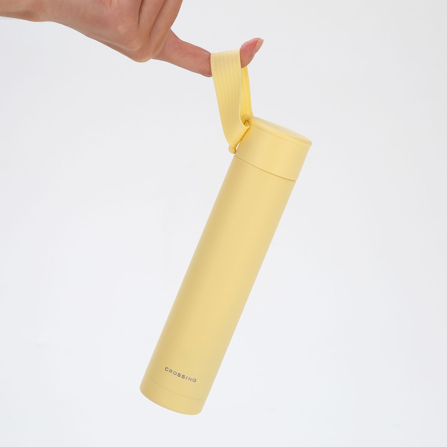 Crossing Compact Slim Insulated S/S Bottle 250ml - Butter Yellow