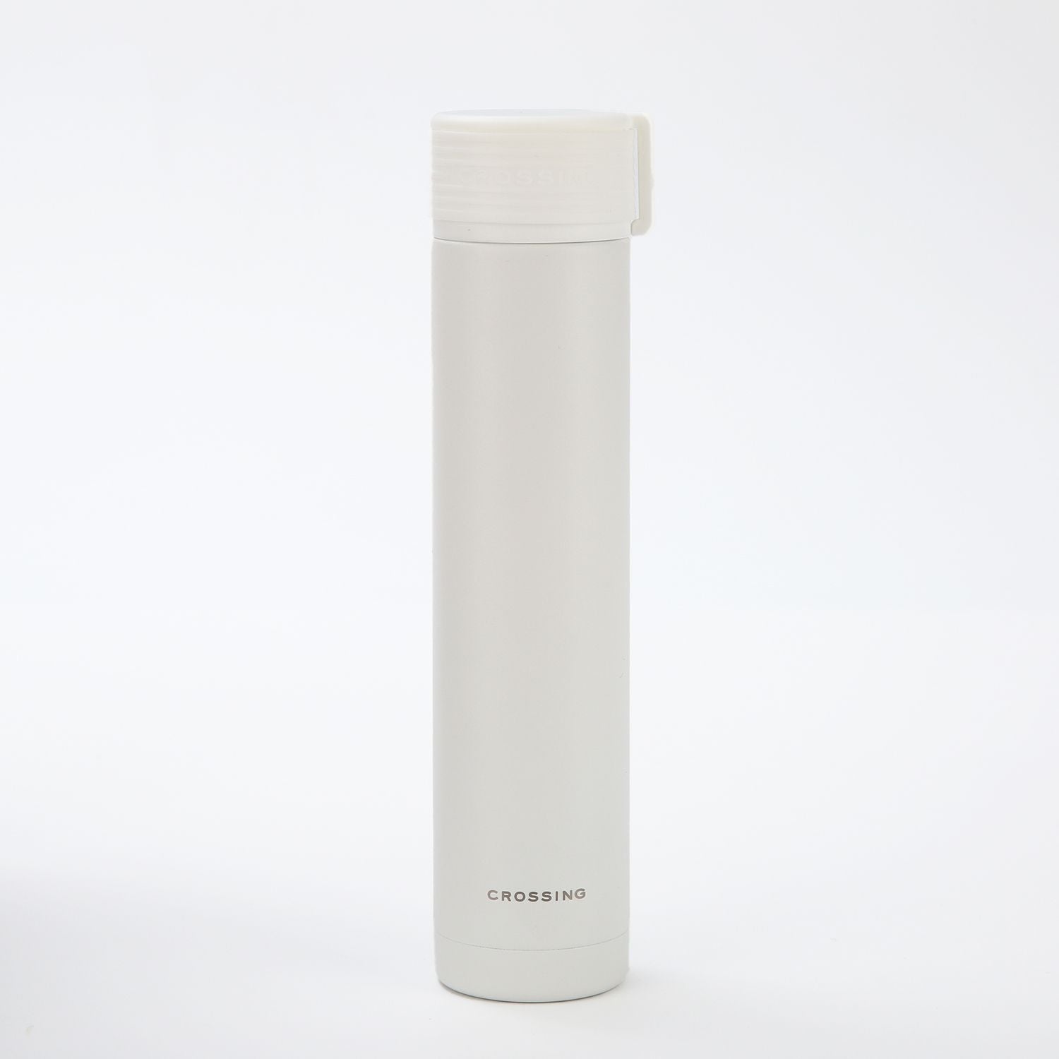 Crossing Compact Slim Insulated S/S Bottle 250ml - Frost White