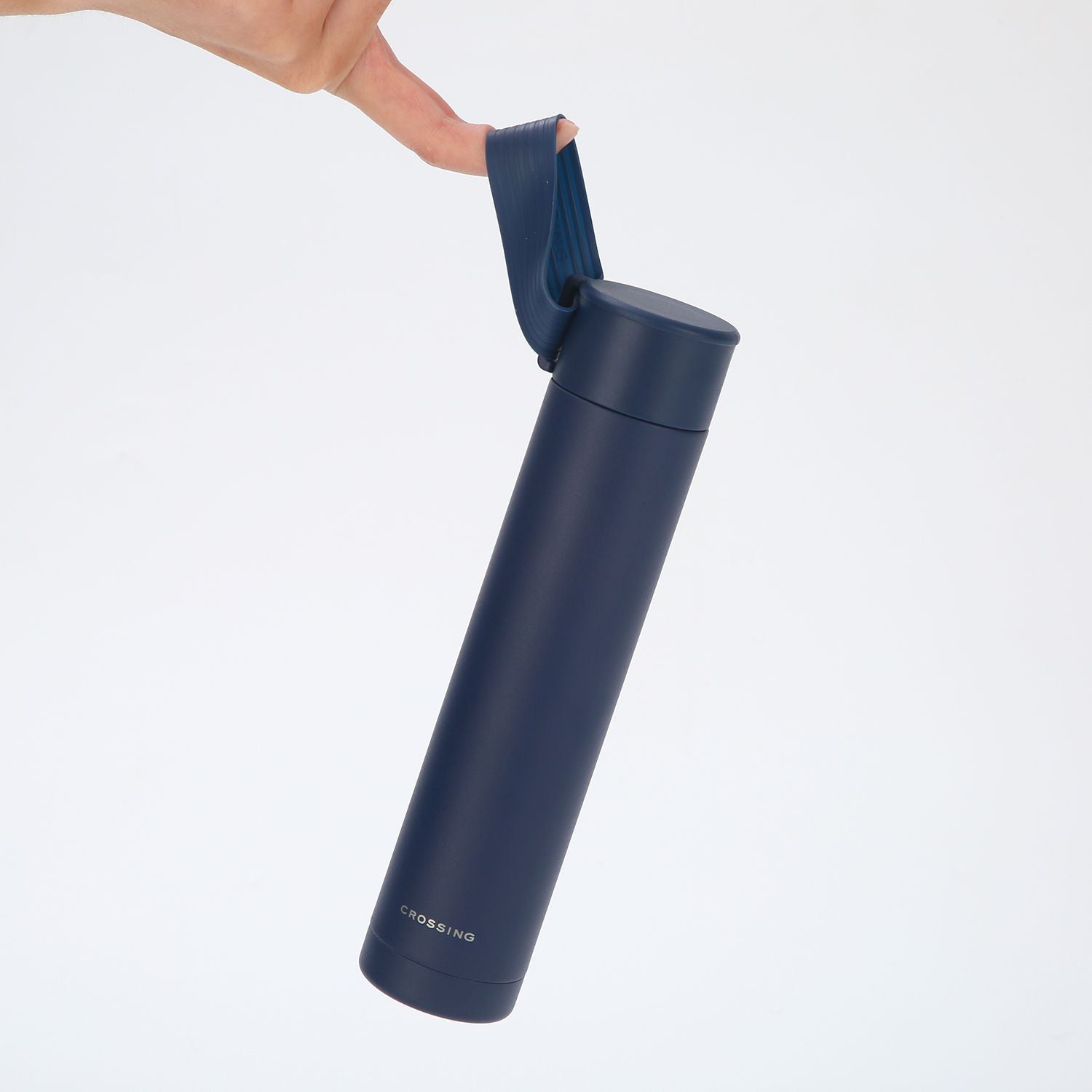 Crossing Compact Slim Insulated S/S Bottle 250ml - Ink Blue