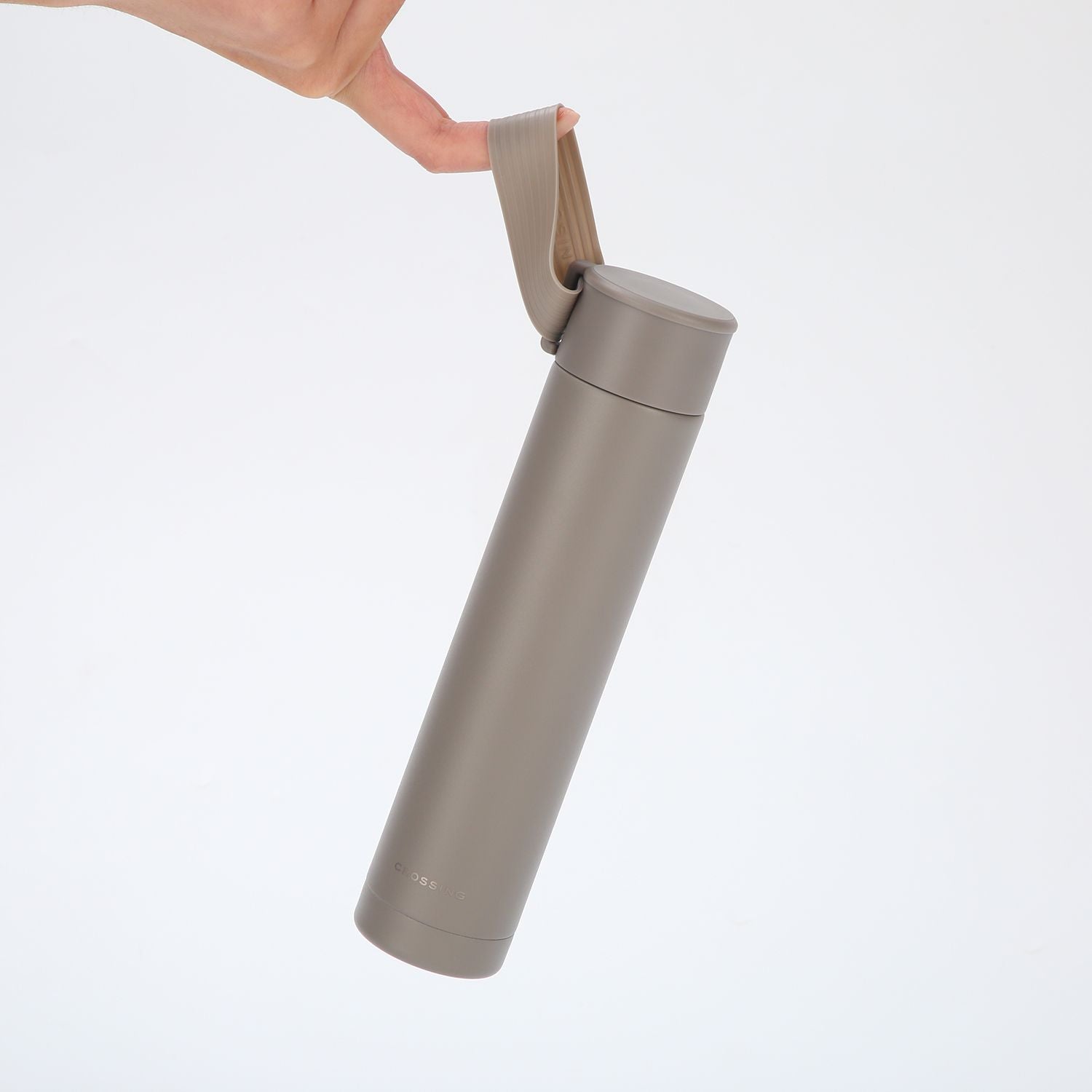 Crossing Compact Slim Insulated S/S Bottle 250ml - Latte