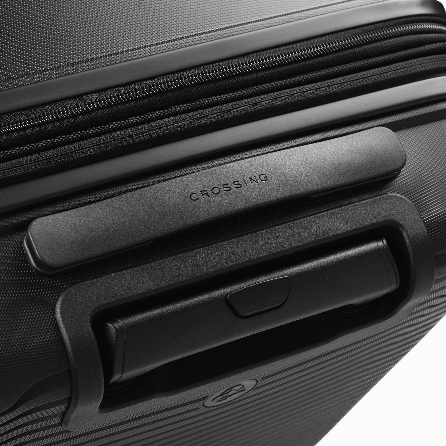 Crossing GLID Polypropylene Carry On 20" Luggage - Black