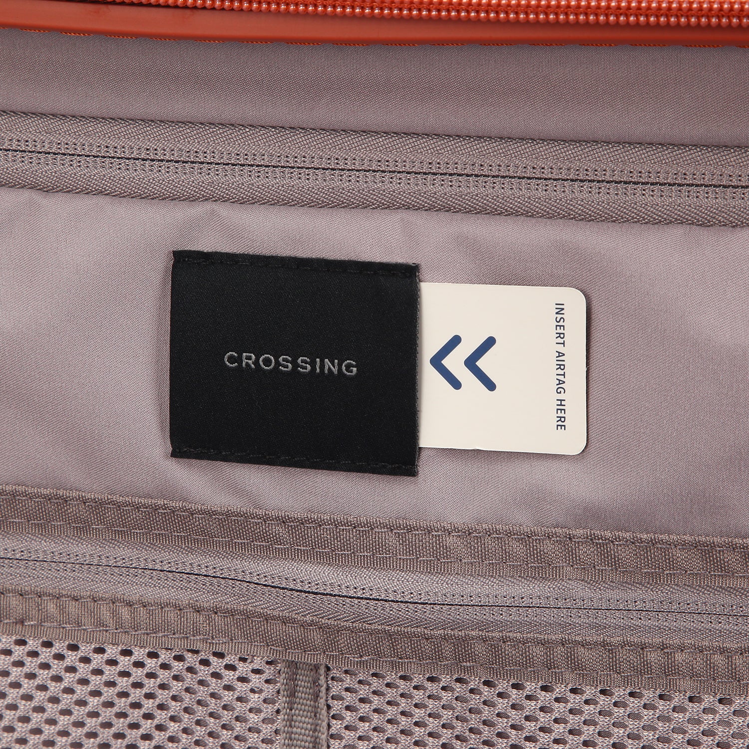 Crossing GLID Polypropylene Medium 25" Luggage - Brick