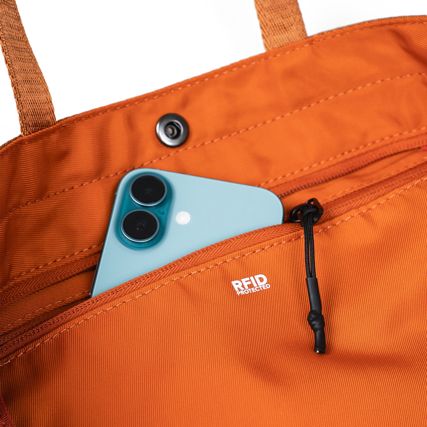 Crossing Hollis Anti-Theft RFID Dual Carry Crossbody Bag - Orange