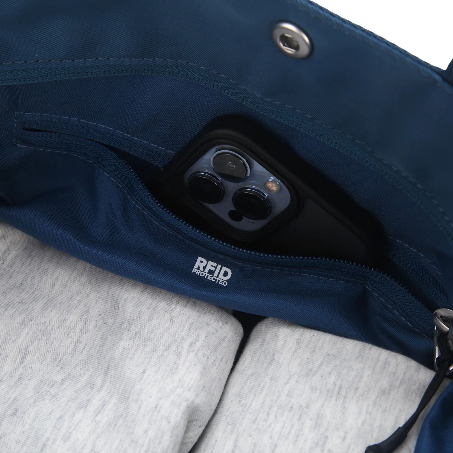 Crossing Hollis Anti-Theft RFID Dual Carry Crossbody Bag V3 - Teal