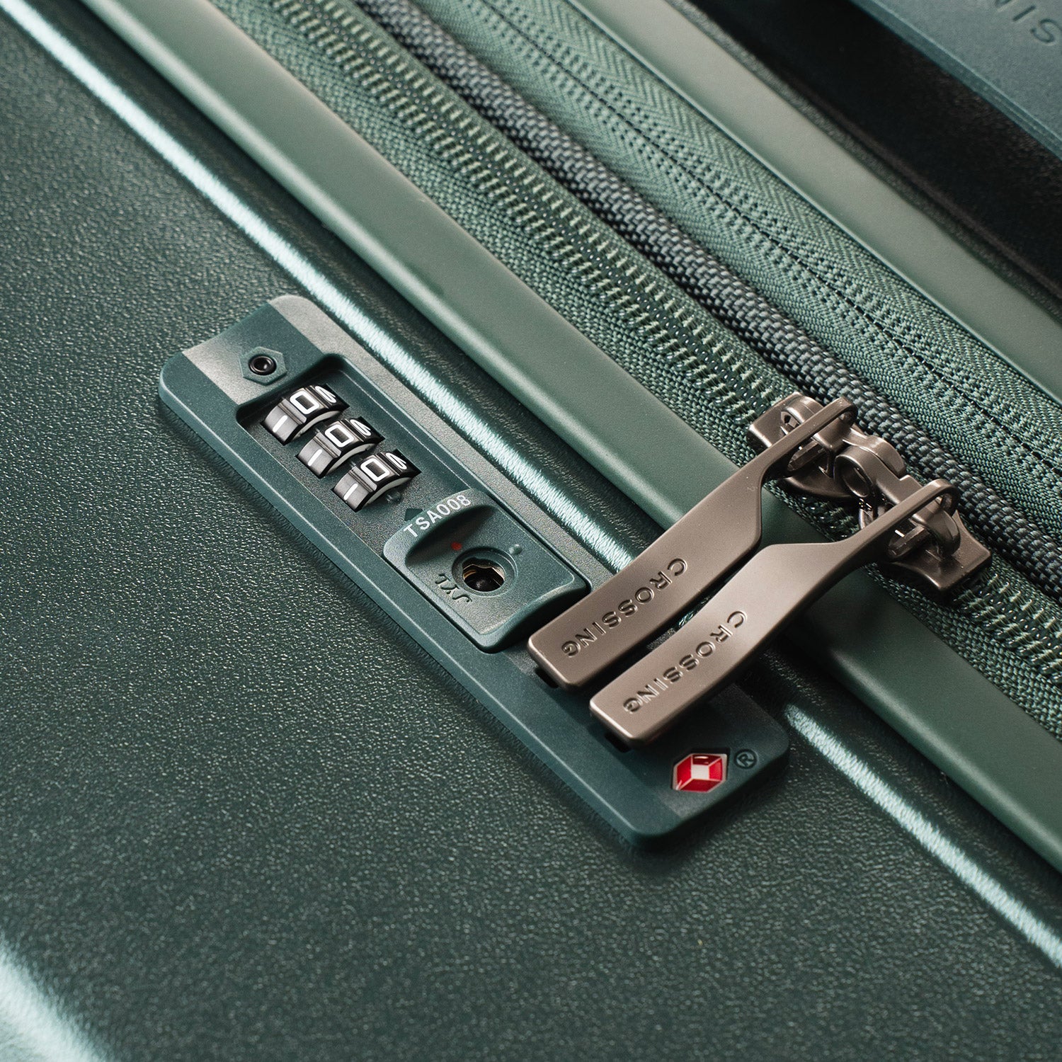 CROSSING INVI TRUNK 30" Large Expandable Luggage With Front & Middle Access - Squash