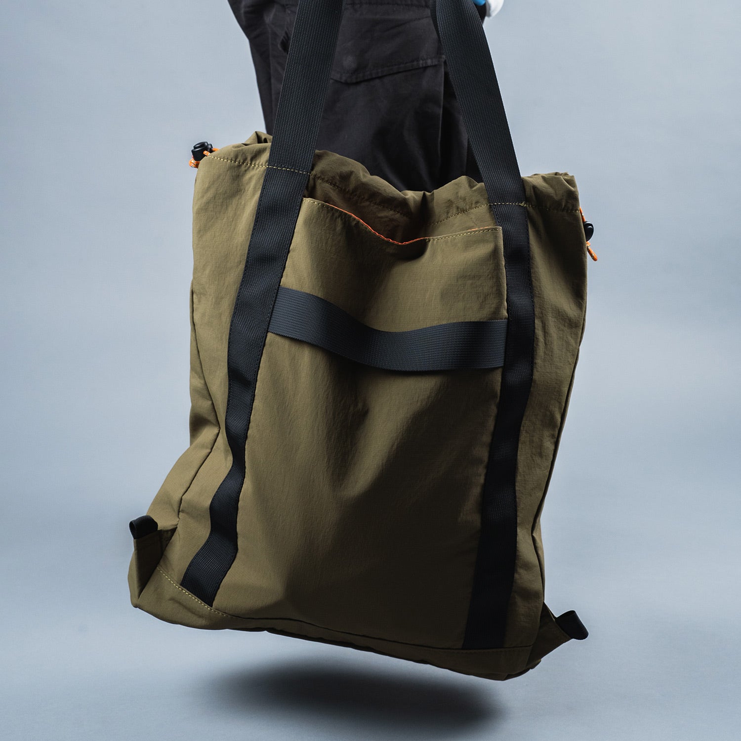 Crossing Jack Drawstring Totepack - Olive