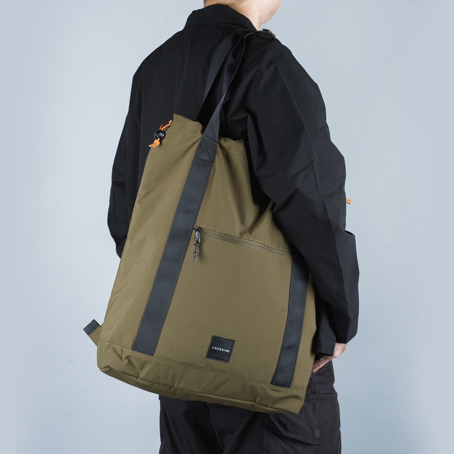 Crossing Jack Drawstring Totepack - Olive