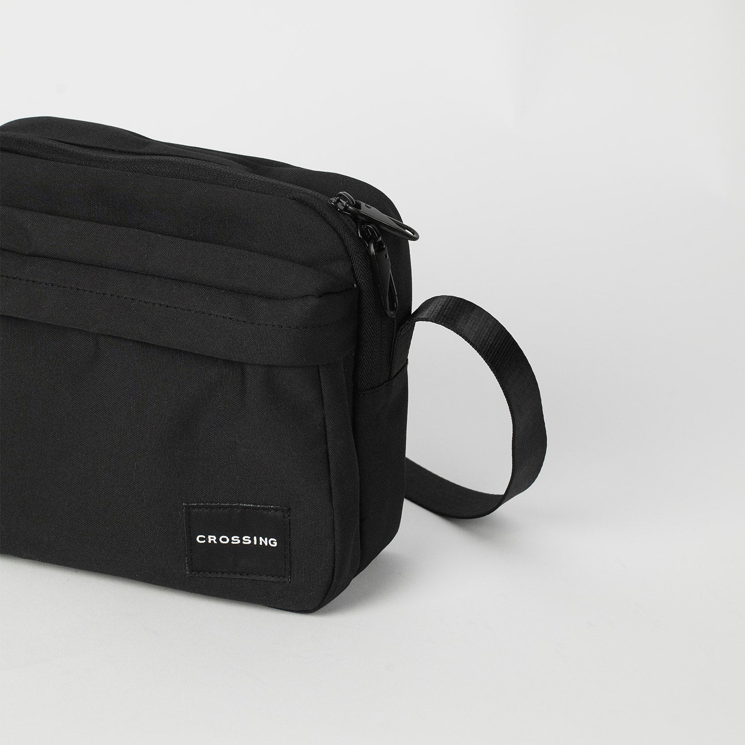 Crossing Jet Set Anti-Theft Multi-Sling with RFID - Black