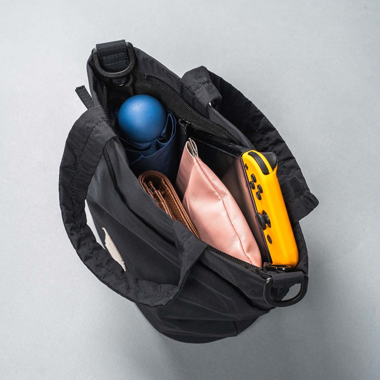 Crossing Jill Anti-Theft RFID Dual Carry Crossbody Bag - Black