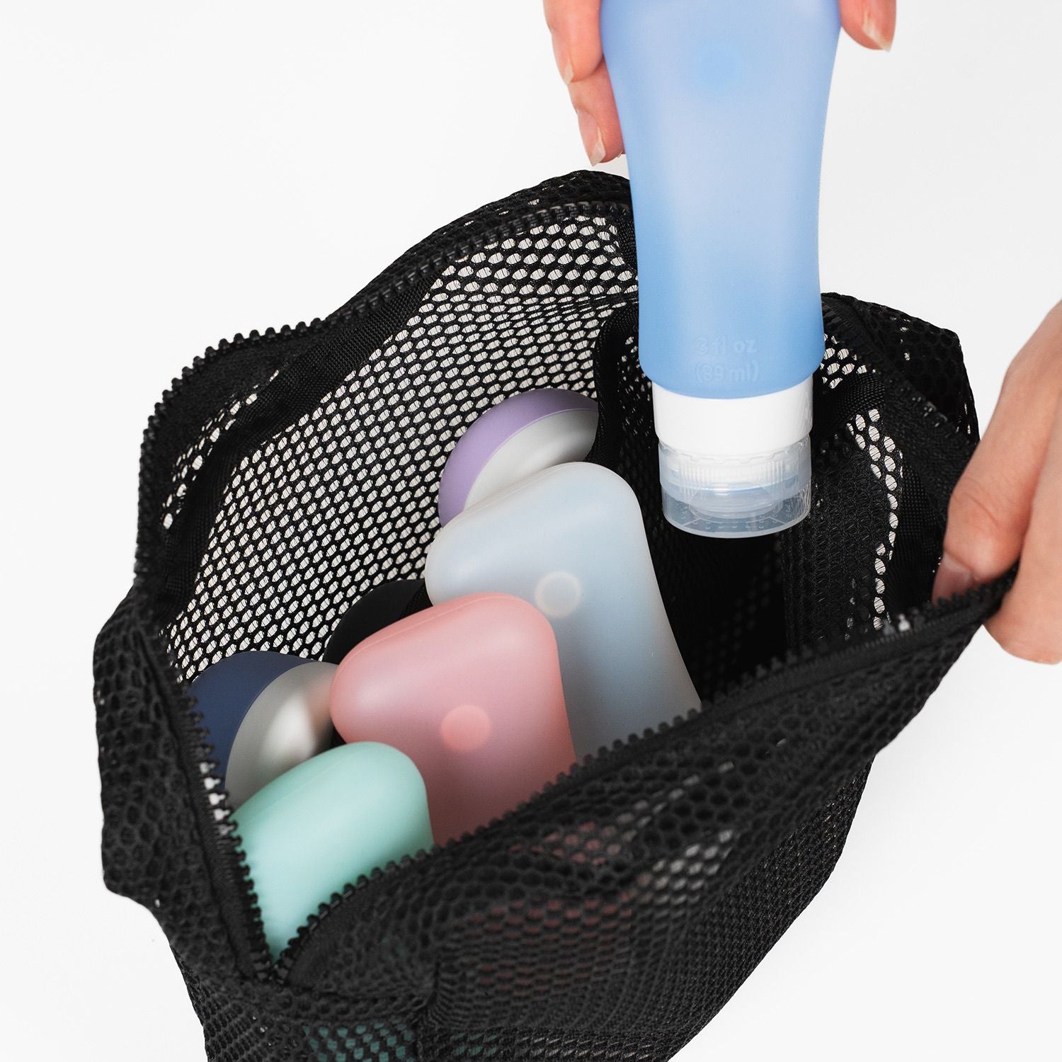 Crossing Jules Everywhere Mesh Pouch Large - Black
