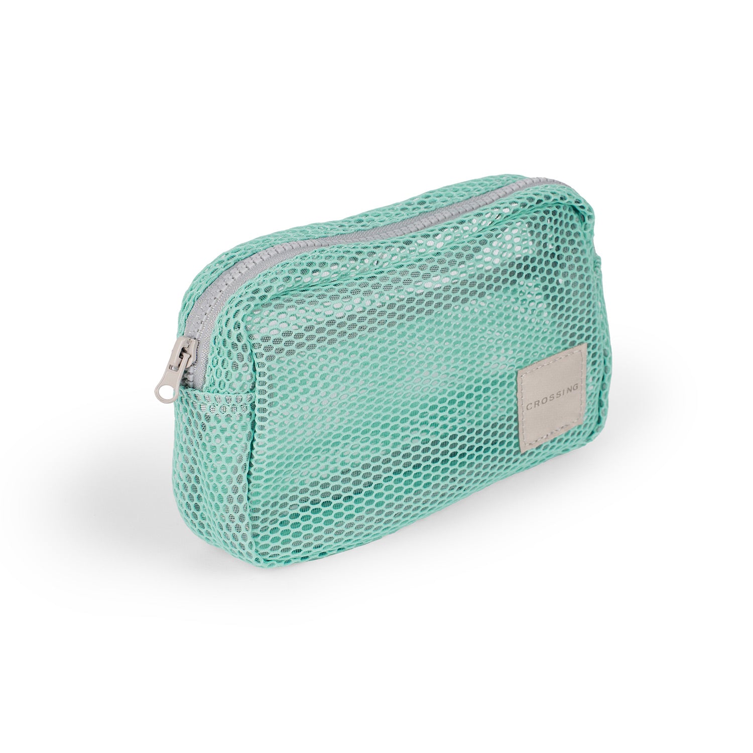 Crossing Jules Everywhere Mesh Pouch (Small) - Mint/Grey