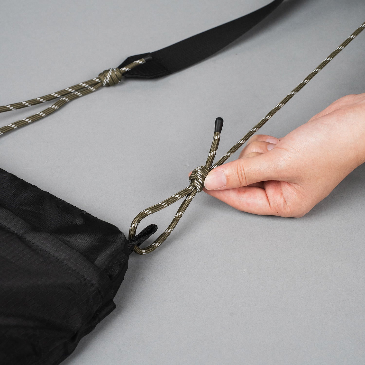 Crossing Kai Crossbody Bag - Black