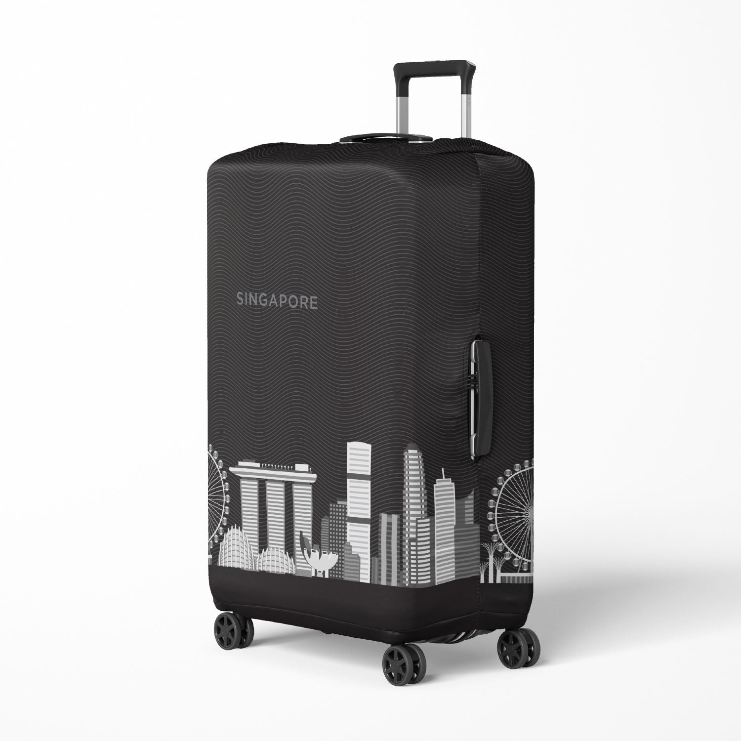 Crossing Luggage Cover L (27”-30”) - Skylines Singapore