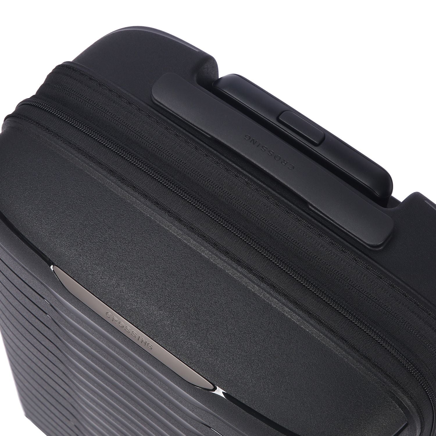 Crossing LYTE Polypropylene Carry On Luggage - Black