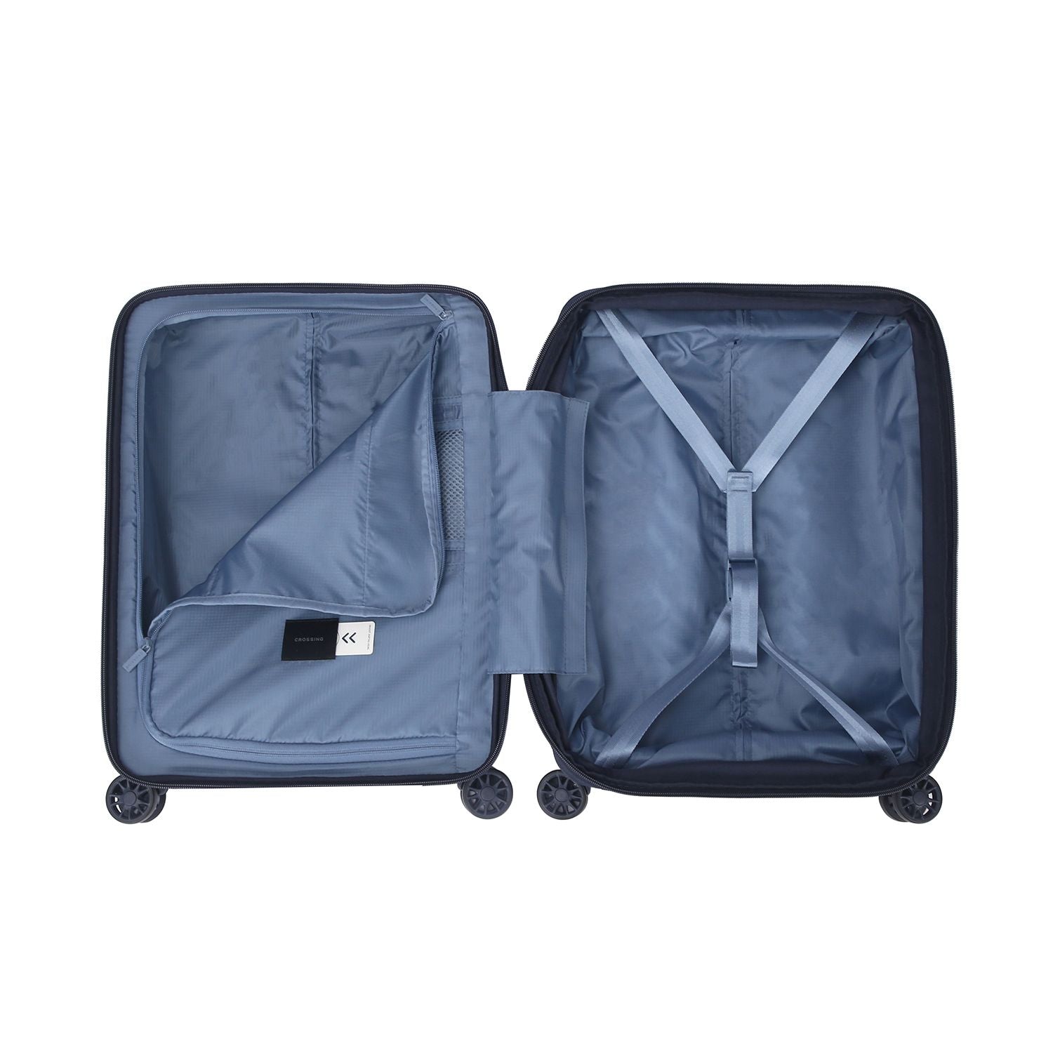 Crossing LYTE Polypropylene Carry On Luggage - Navy