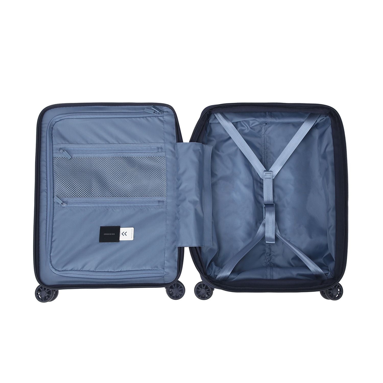 Crossing LYTE Polypropylene Carry On Luggage - Navy