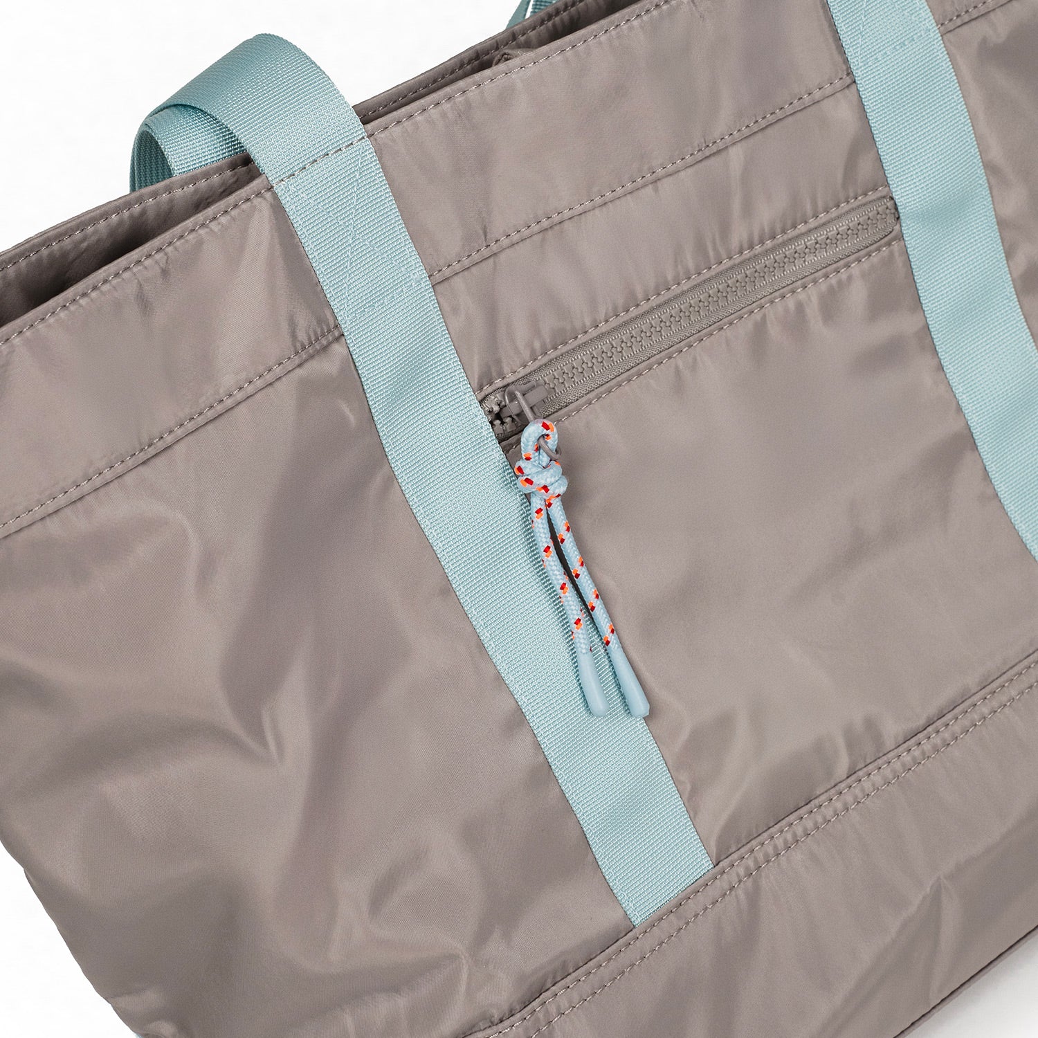 Crossing Meg Dual Carry Mesh Tote Bag - Grey/Light Blue