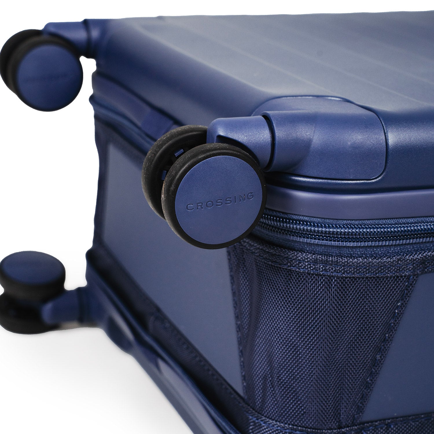 Crossing Ori Collapsible Polycarbonate Carry On 20" Luggage - Pewter