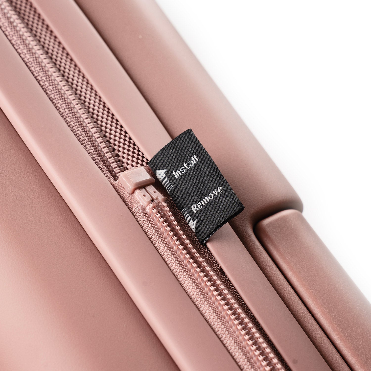 Crossing Ori Collapsible Polycarbonate Carry On 20" Luggage - Rose Quartz