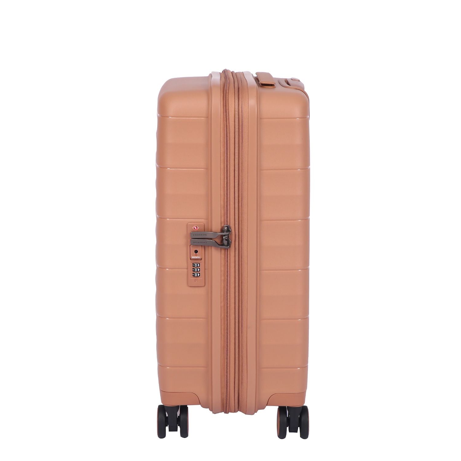Crossing PRIM Polypropylene Carry On Luggage - Dusty Pink