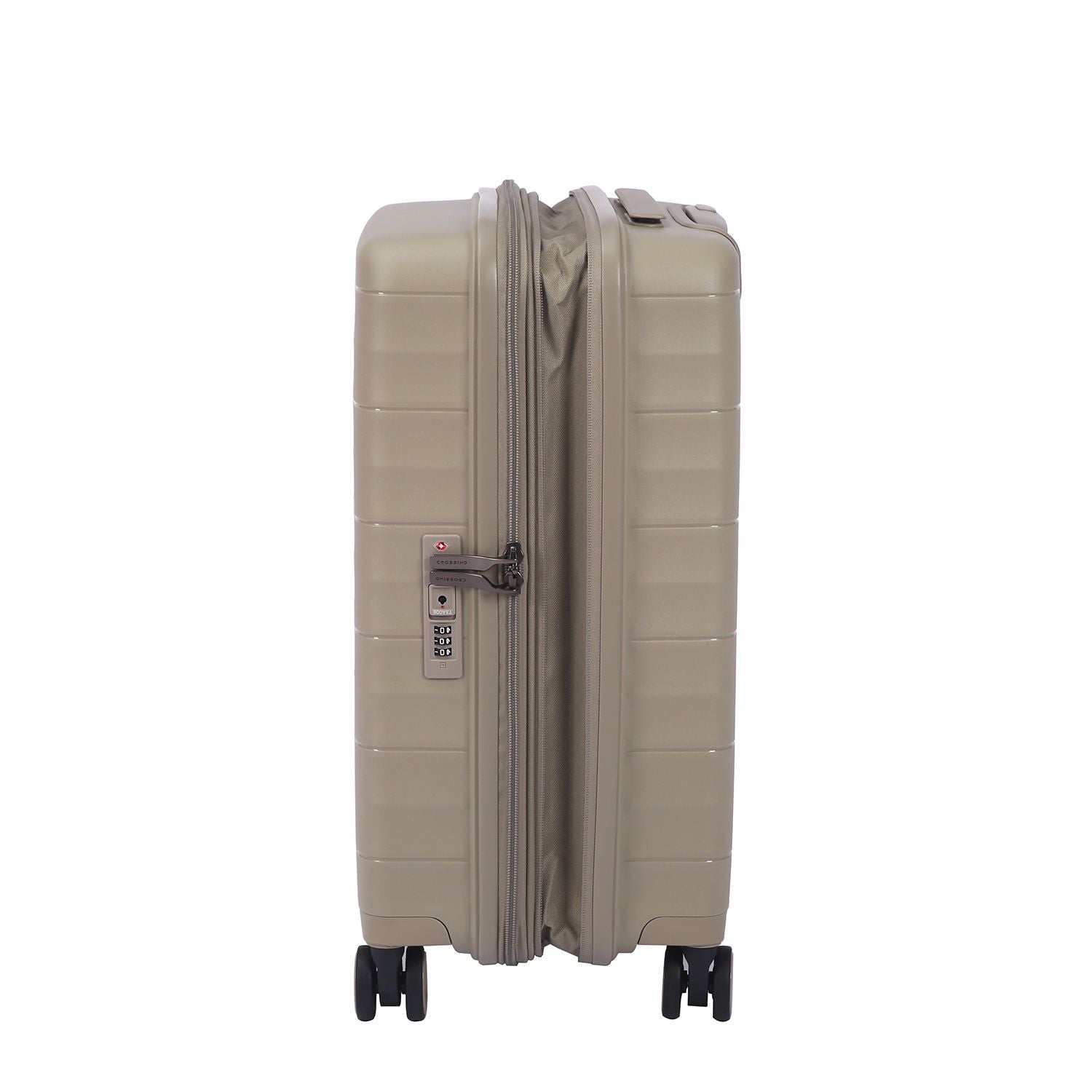 Crossing PRIM Polypropylene Carry On Luggage - Grey