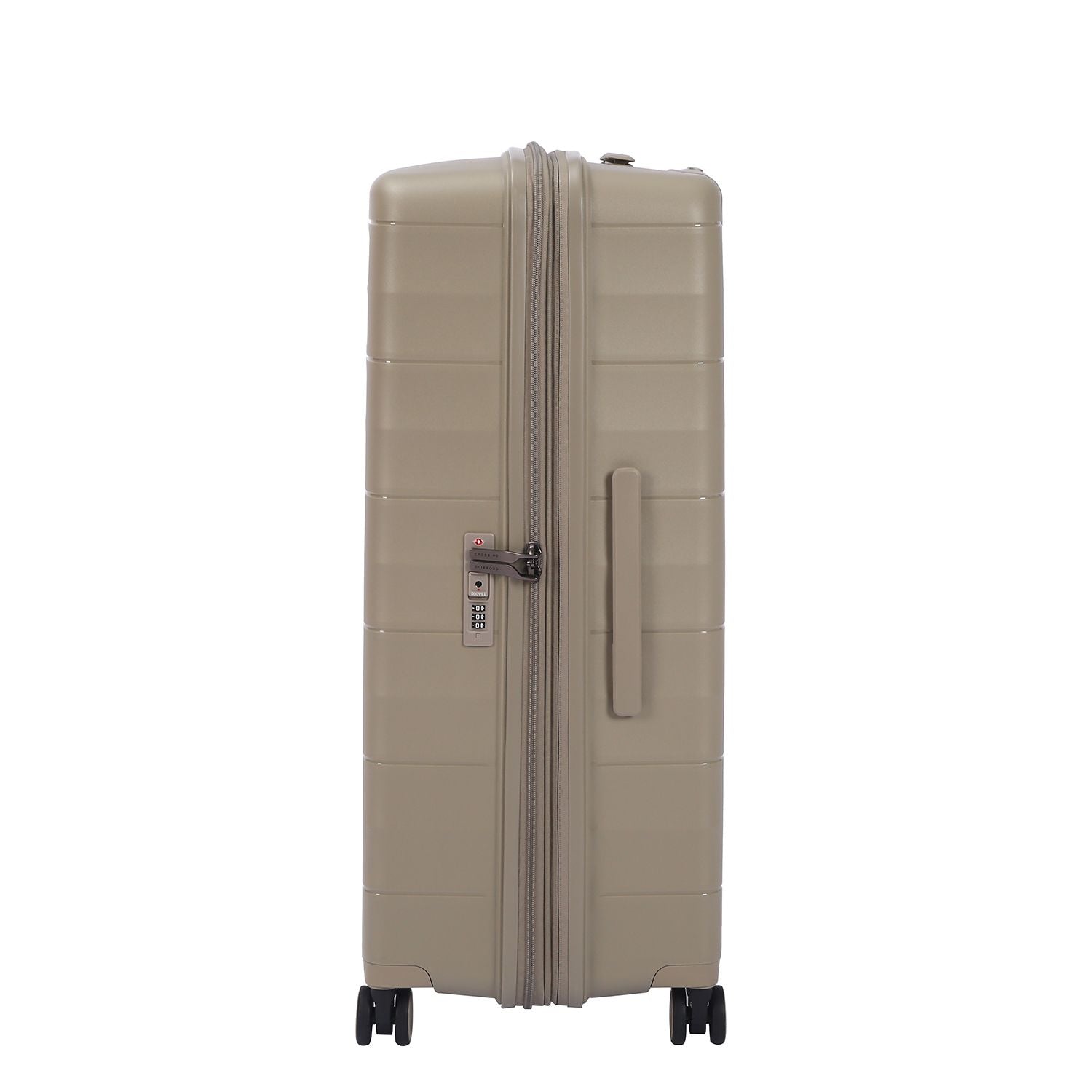 Crossing PRIM Polypropylene Large Expandable Luggage - Grey