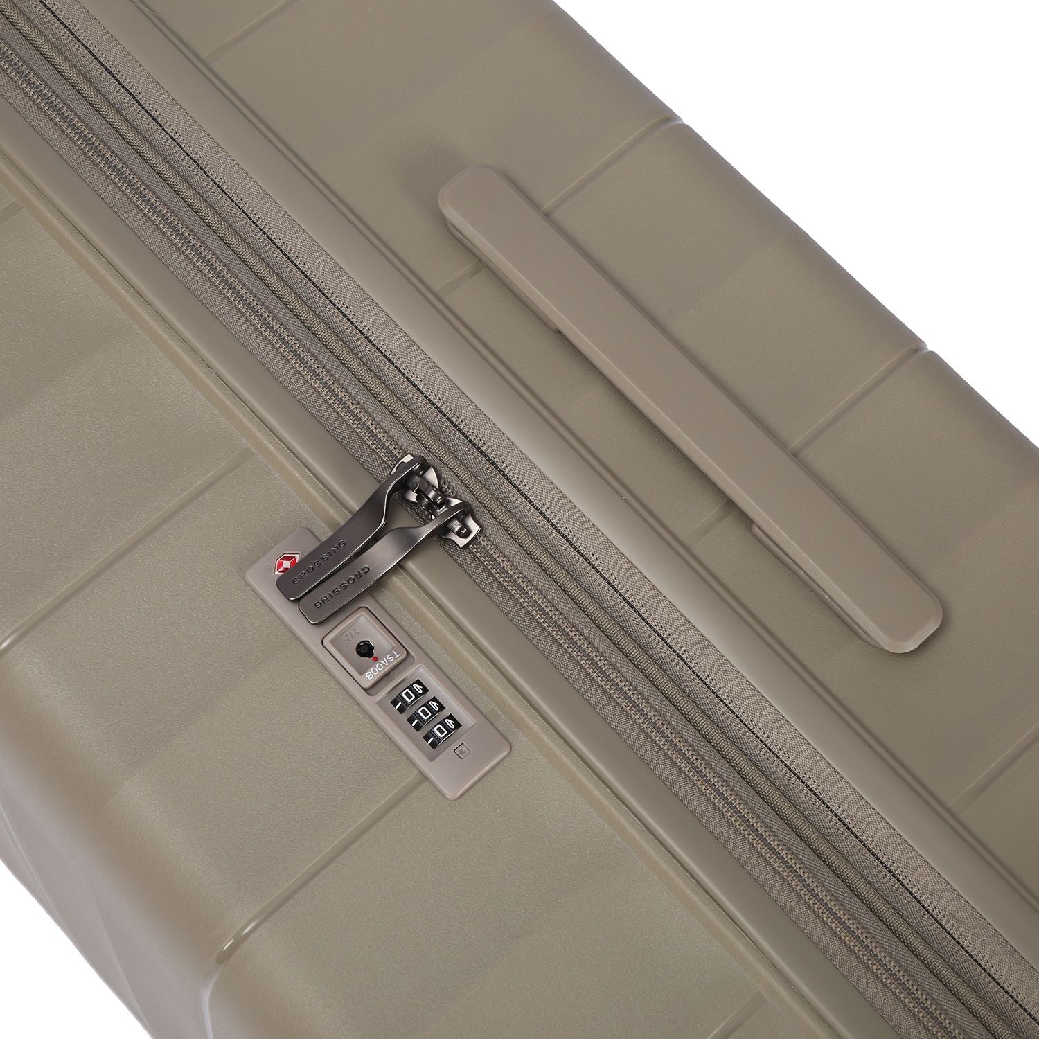 Crossing PRIM Polypropylene Large Expandable Luggage - Grey