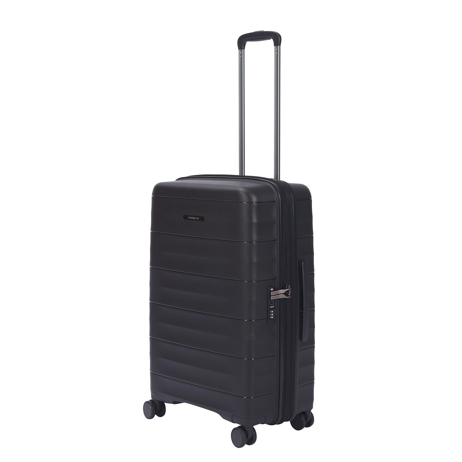 Crossing PRIM Polypropylene Medium Expandable Luggage - Black