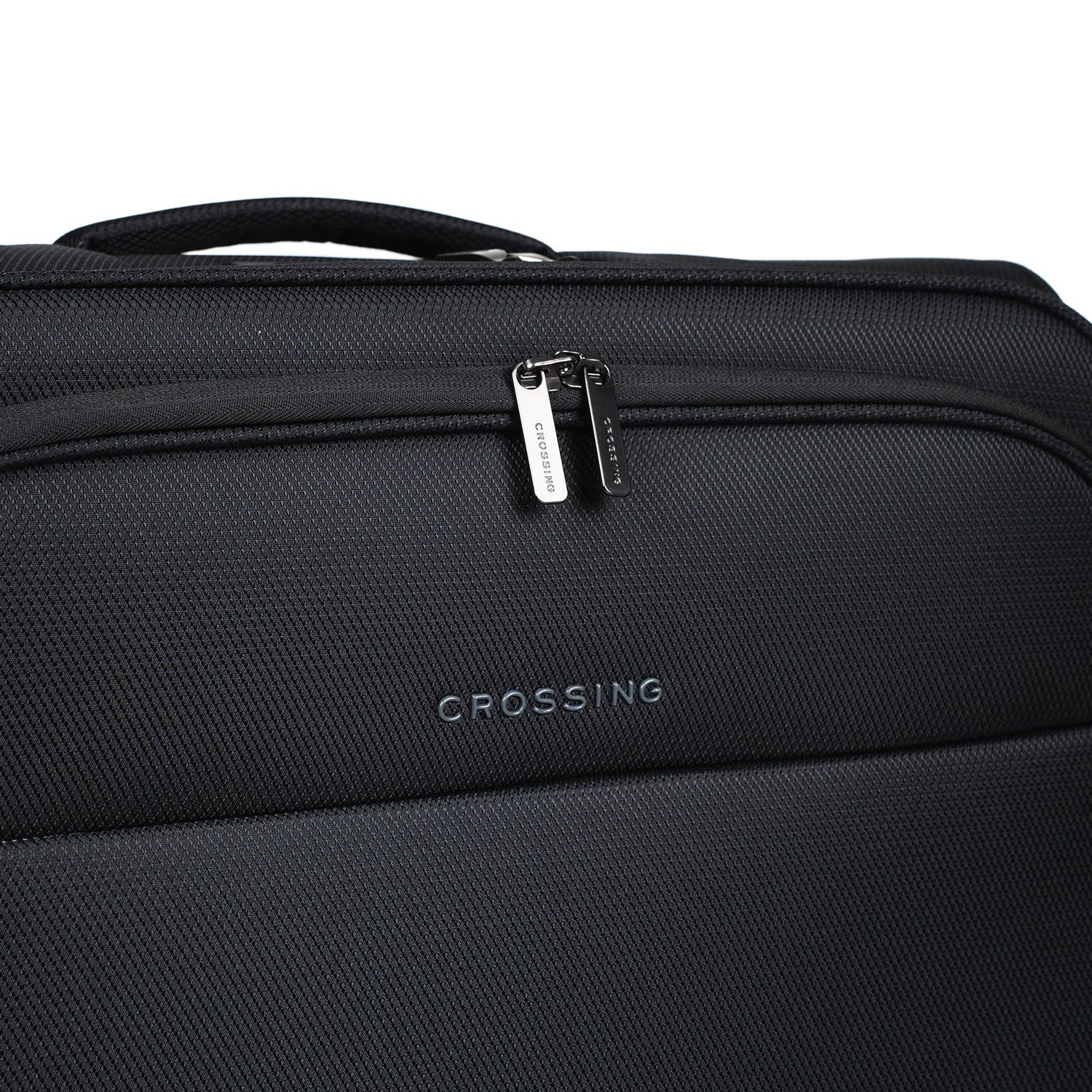 Crossing RECO Recycled Lightweight Soft Case Large Luggage T30 - Black