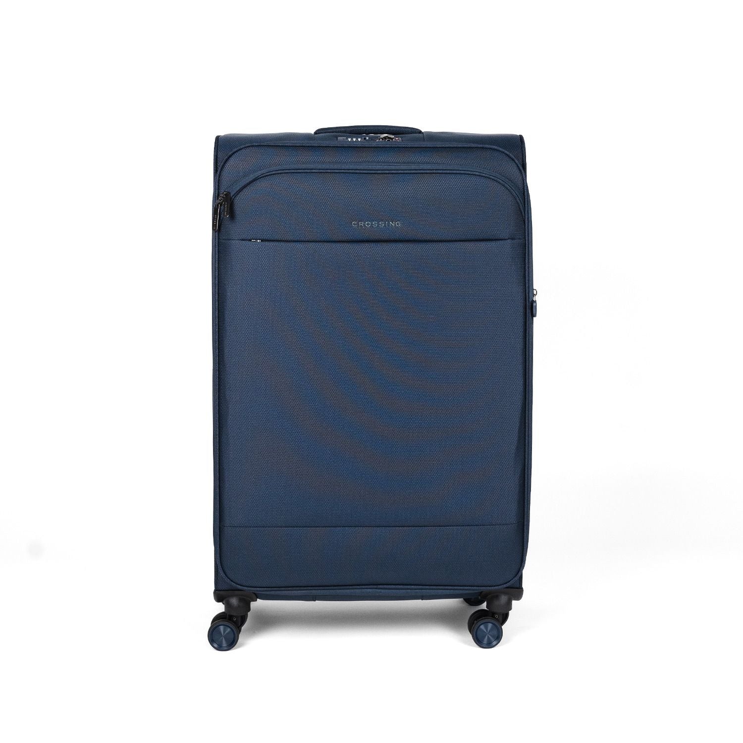 Crossing RECO Recycled Lightweight Soft Case Large Luggage T30 - Dark Blue