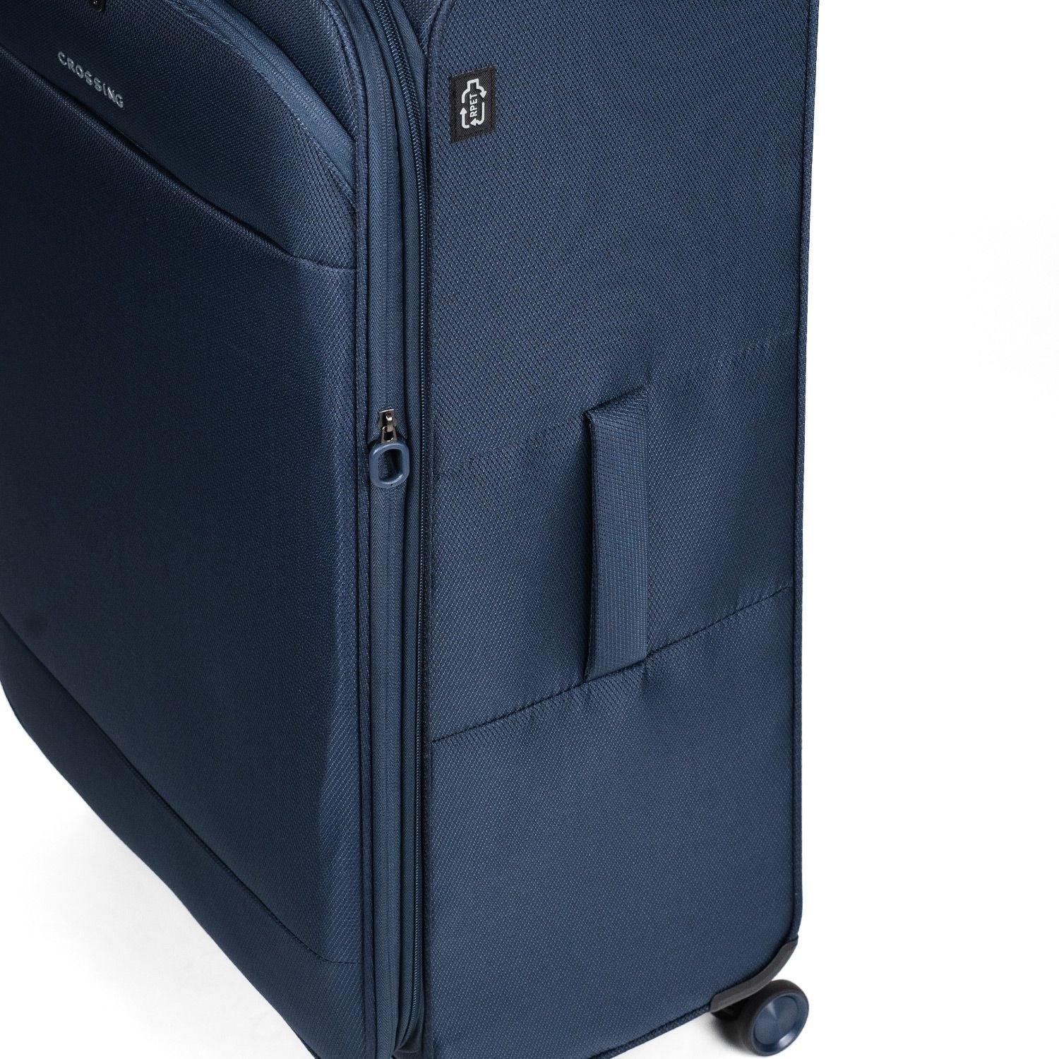 Crossing RECO Recycled Lightweight Soft Case Large Luggage T30 - Dark Blue