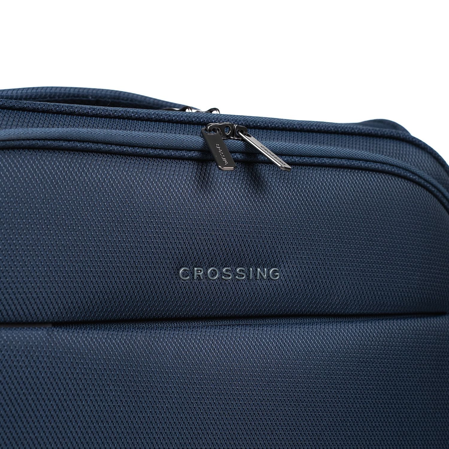 Crossing RECO Recycled Lightweight Soft Case Medium Luggage T26 - Dark Blue