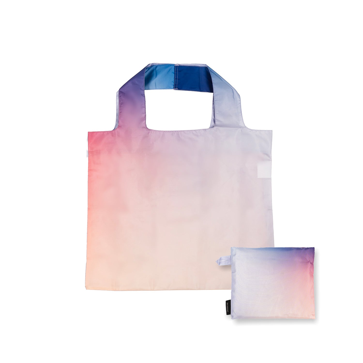Crossing Recycled Foldable Bag - Ombre Dream - Blush/Lilac