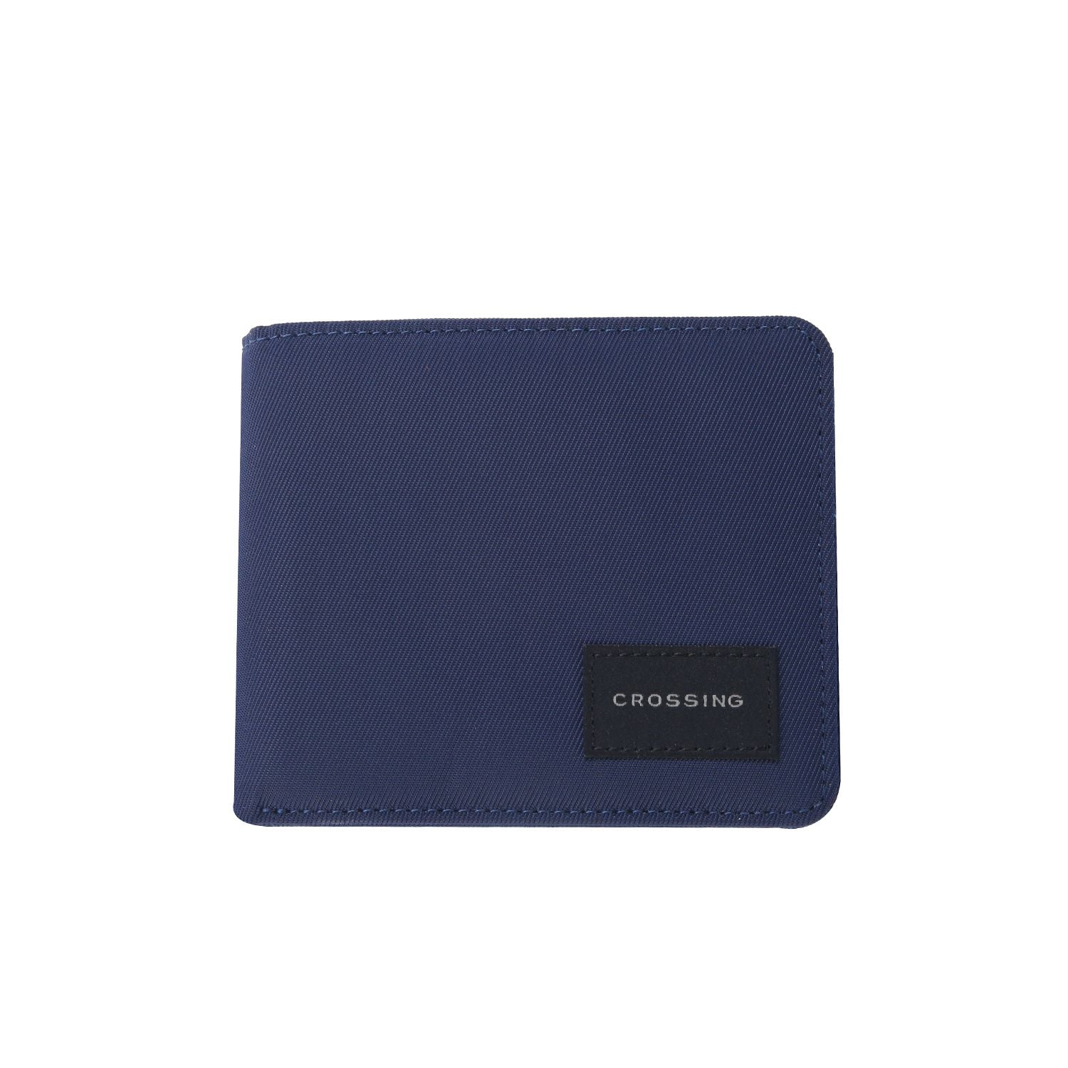 Crossing RFID Bifold Wallet with Coin Pocket & Card Flap V2 - Navy