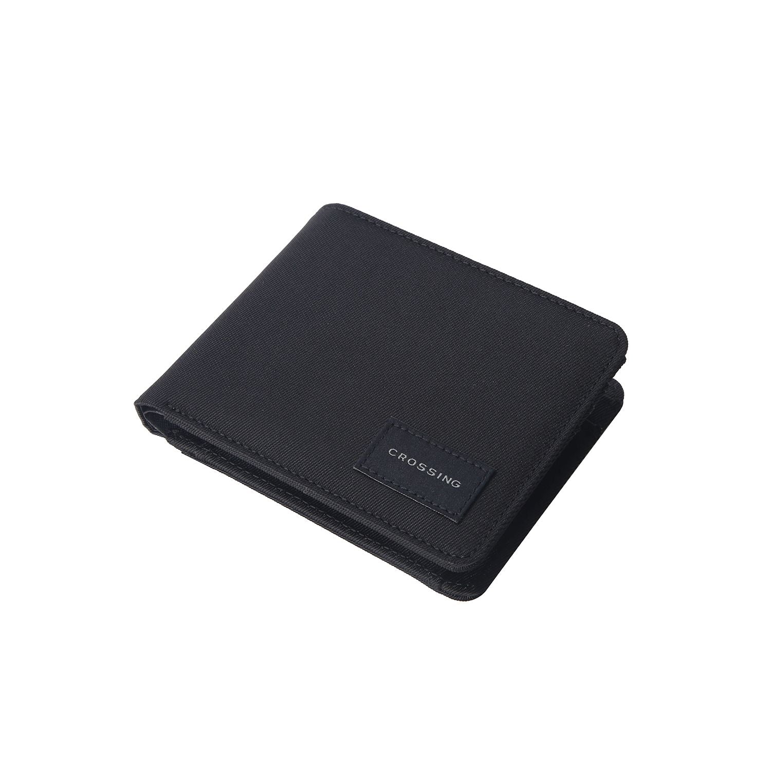 Crossing RFID Bifold Wallet with Coin Pocket V2 - Black