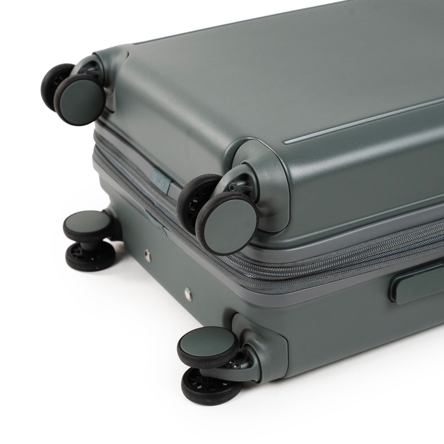 Crossing Stel Polycarbonate Carry On 20" Luggage - Green