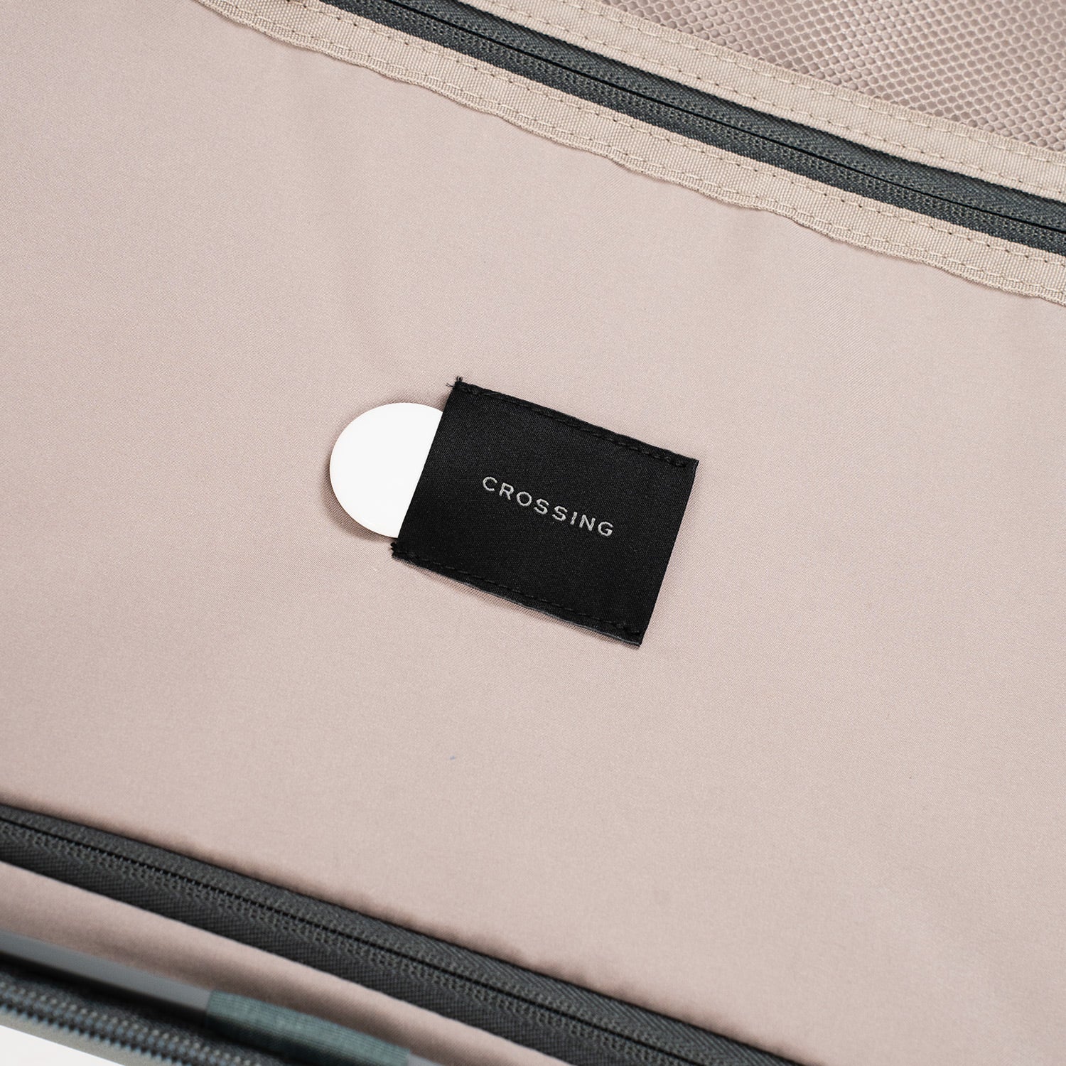 Crossing Stel Polycarbonate Carry On 20" Luggage - Green