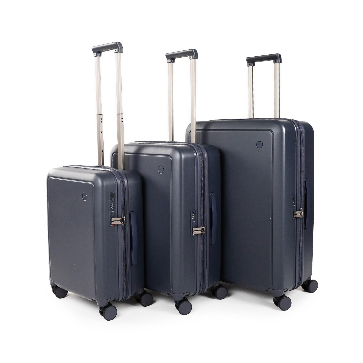 Crossing Stel Polycarbonate Medium 25" Luggage - Navy