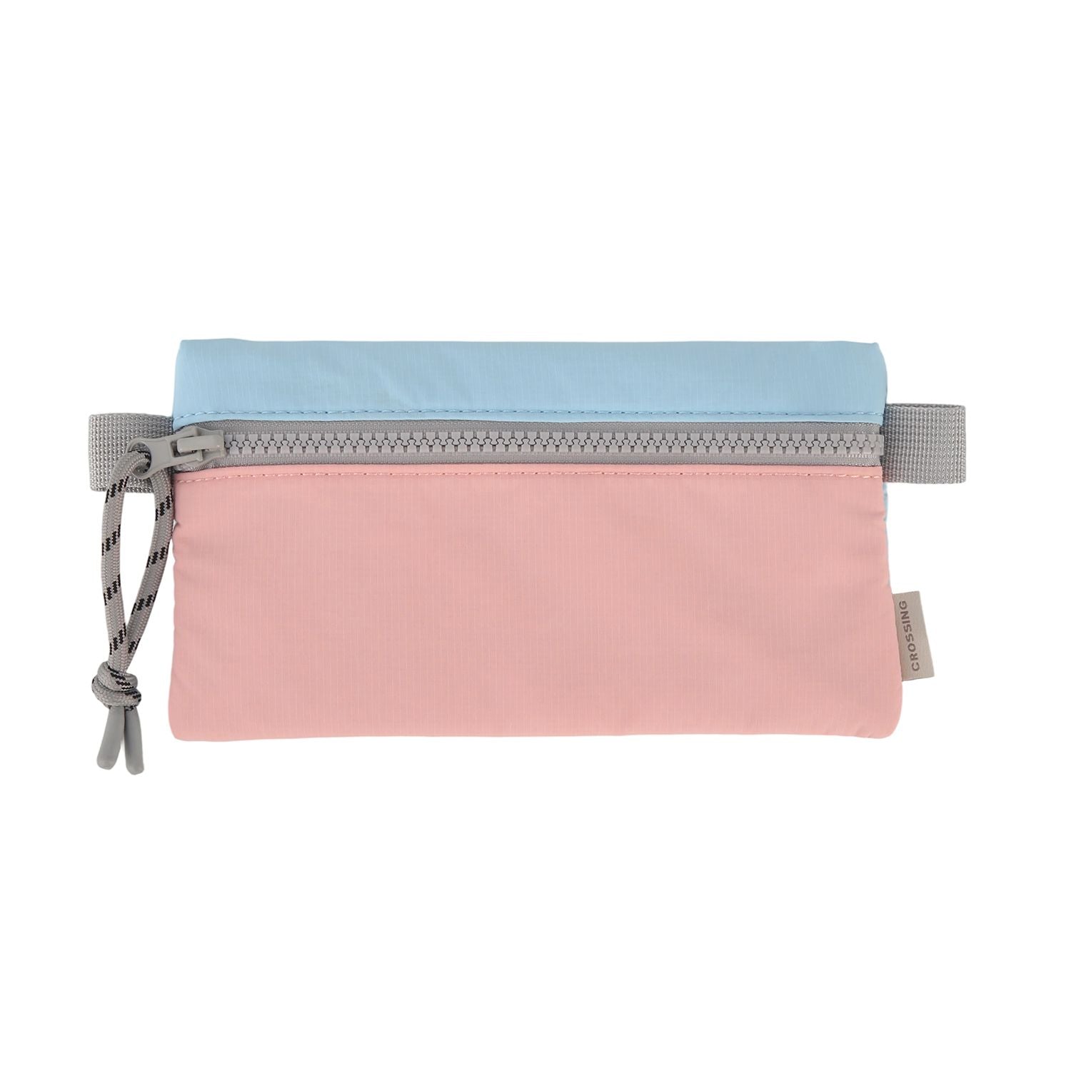 Crossing Tessa Colour Block Pouch Small - Powder Pink/Light Blue
