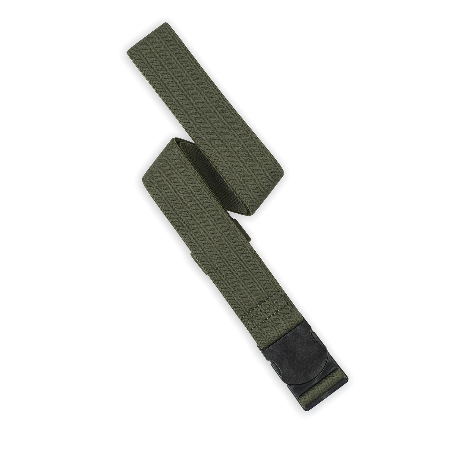 Crossing Travel Belt With Loop Buckle (Large) - Green