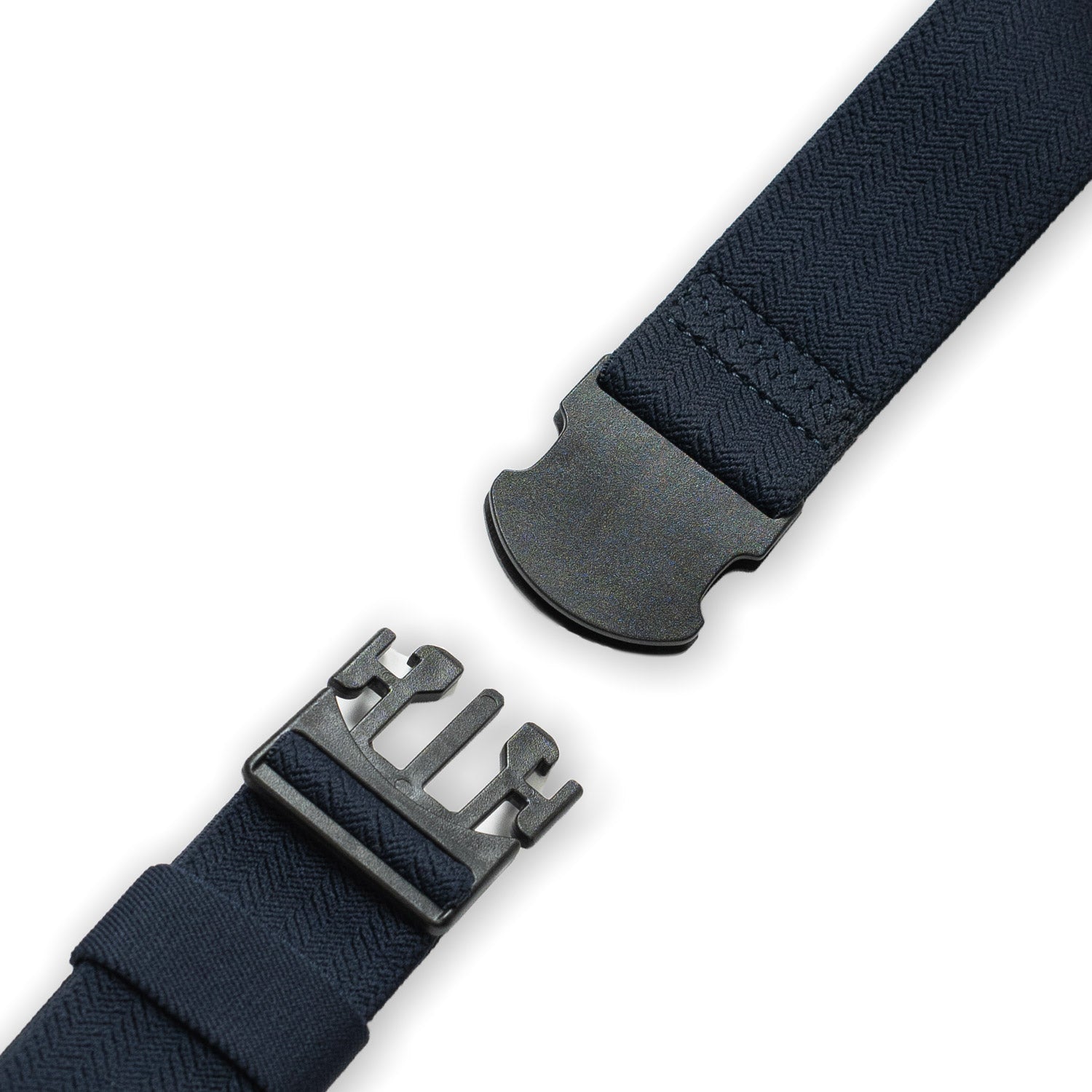Crossing Travel Belt With Loop Buckle (Large) - Navy