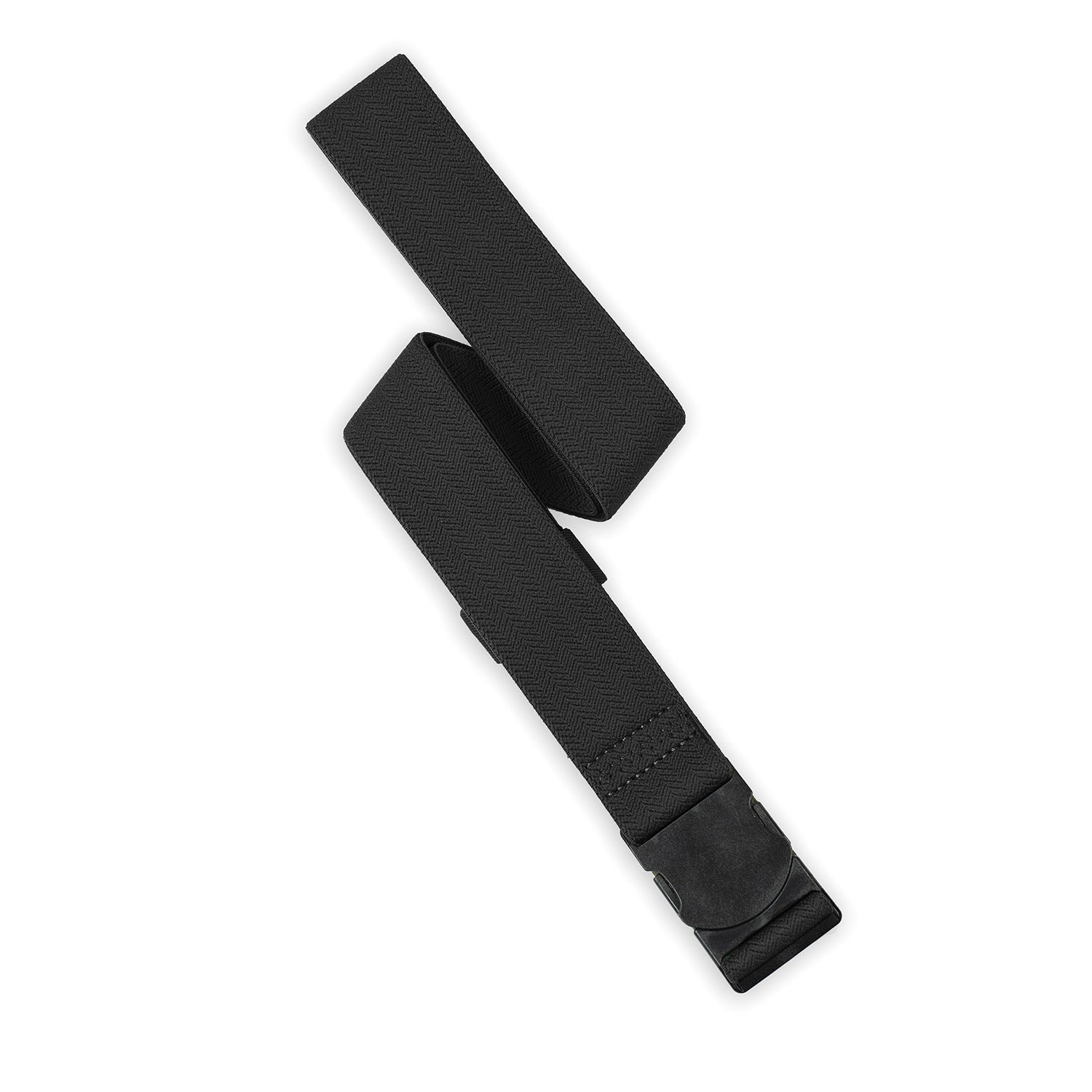 Crossing Travel Belt With Loop Buckle (Medium) - Black