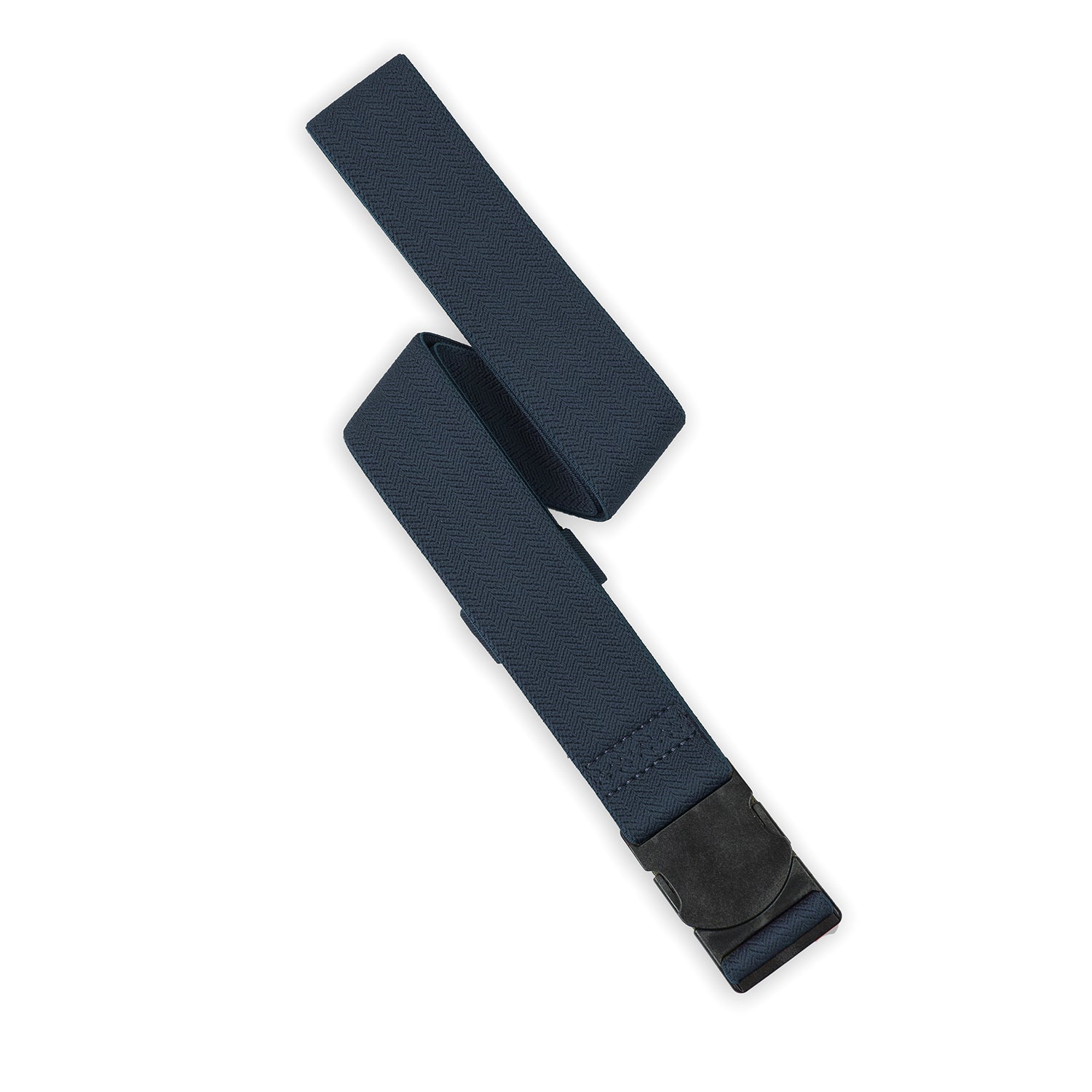 Crossing Travel Belt With Loop Buckle (Medium) - Navy