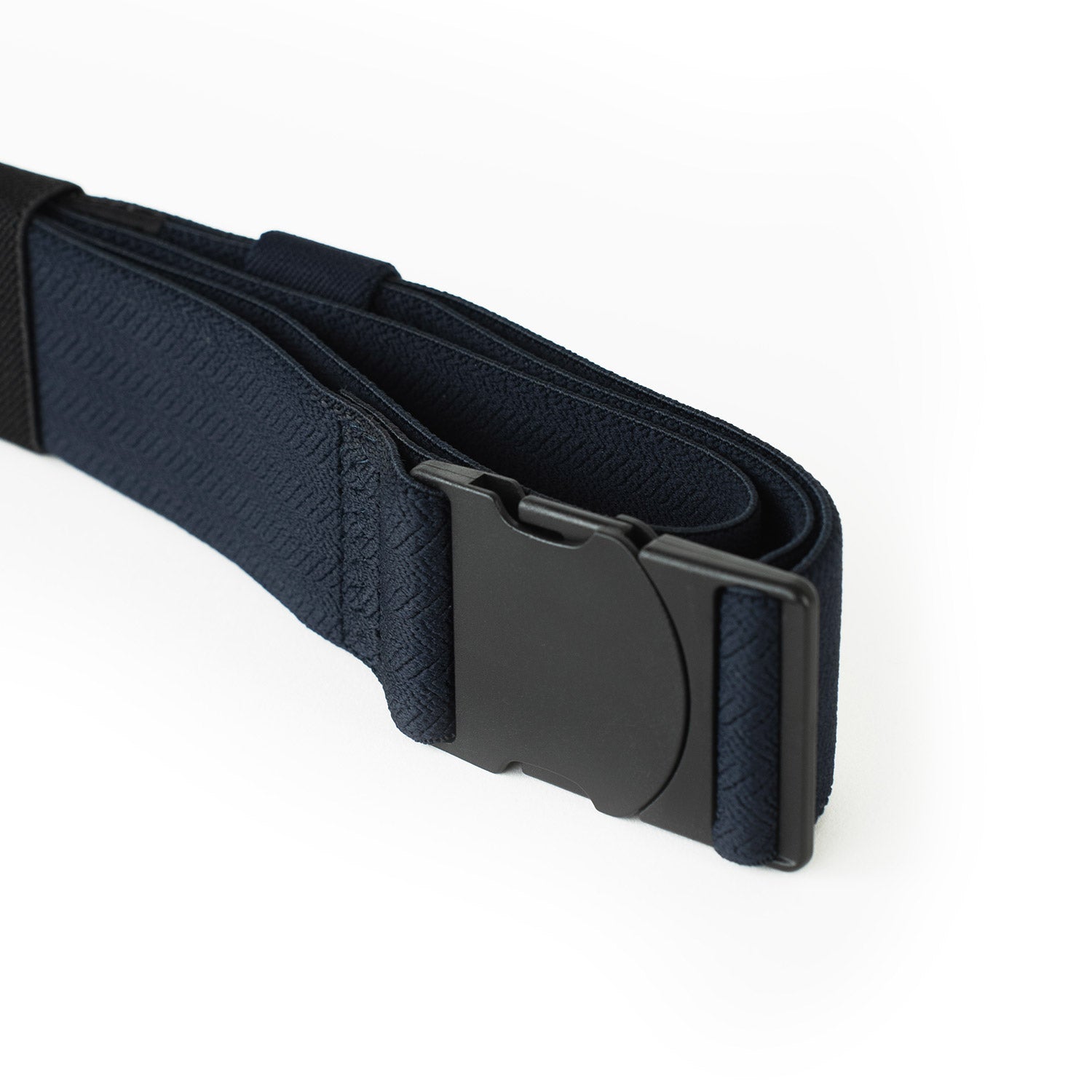 Crossing Travel Belt With Loop Buckle (Medium) - Navy