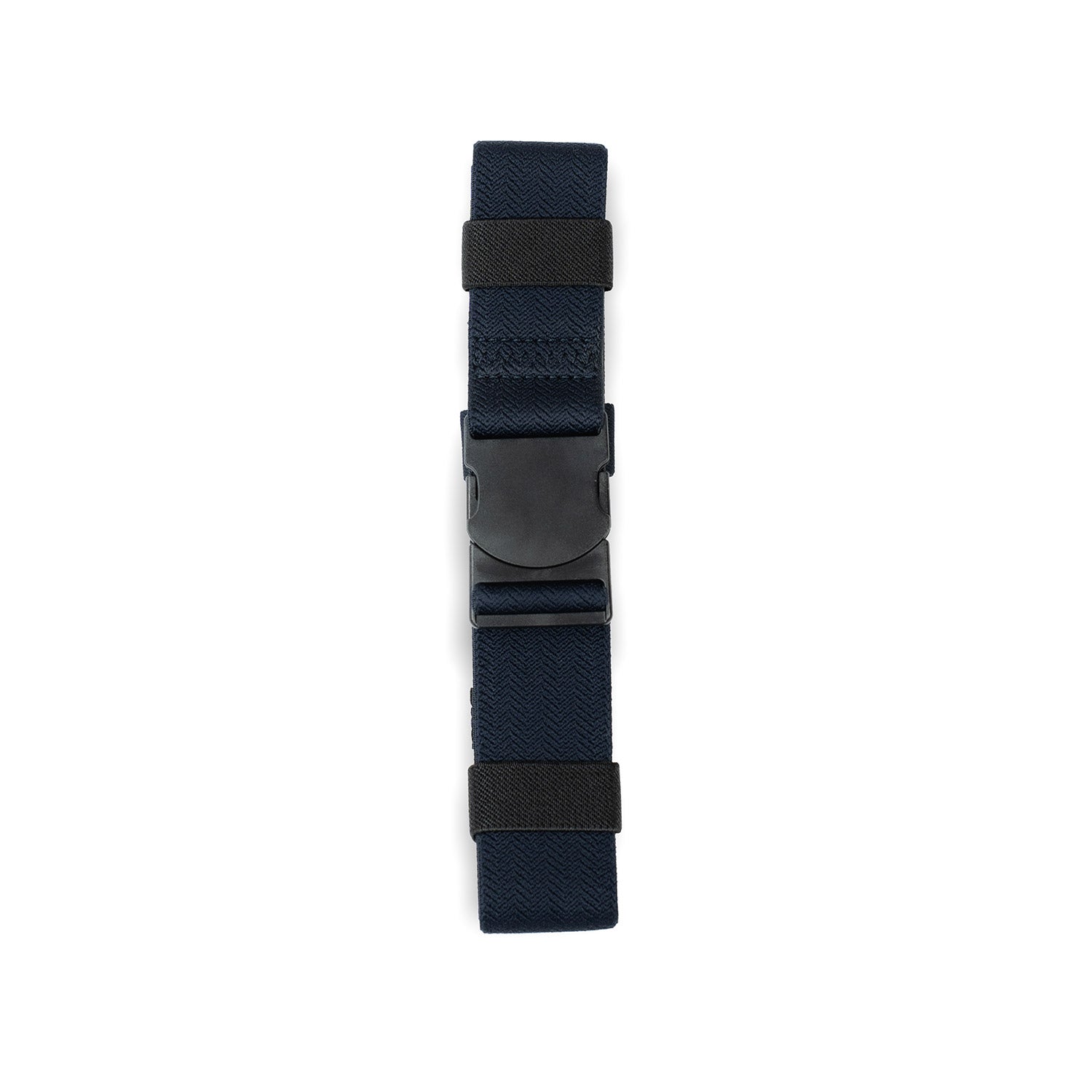 Crossing Travel Belt With Loop Buckle (Medium) - Navy